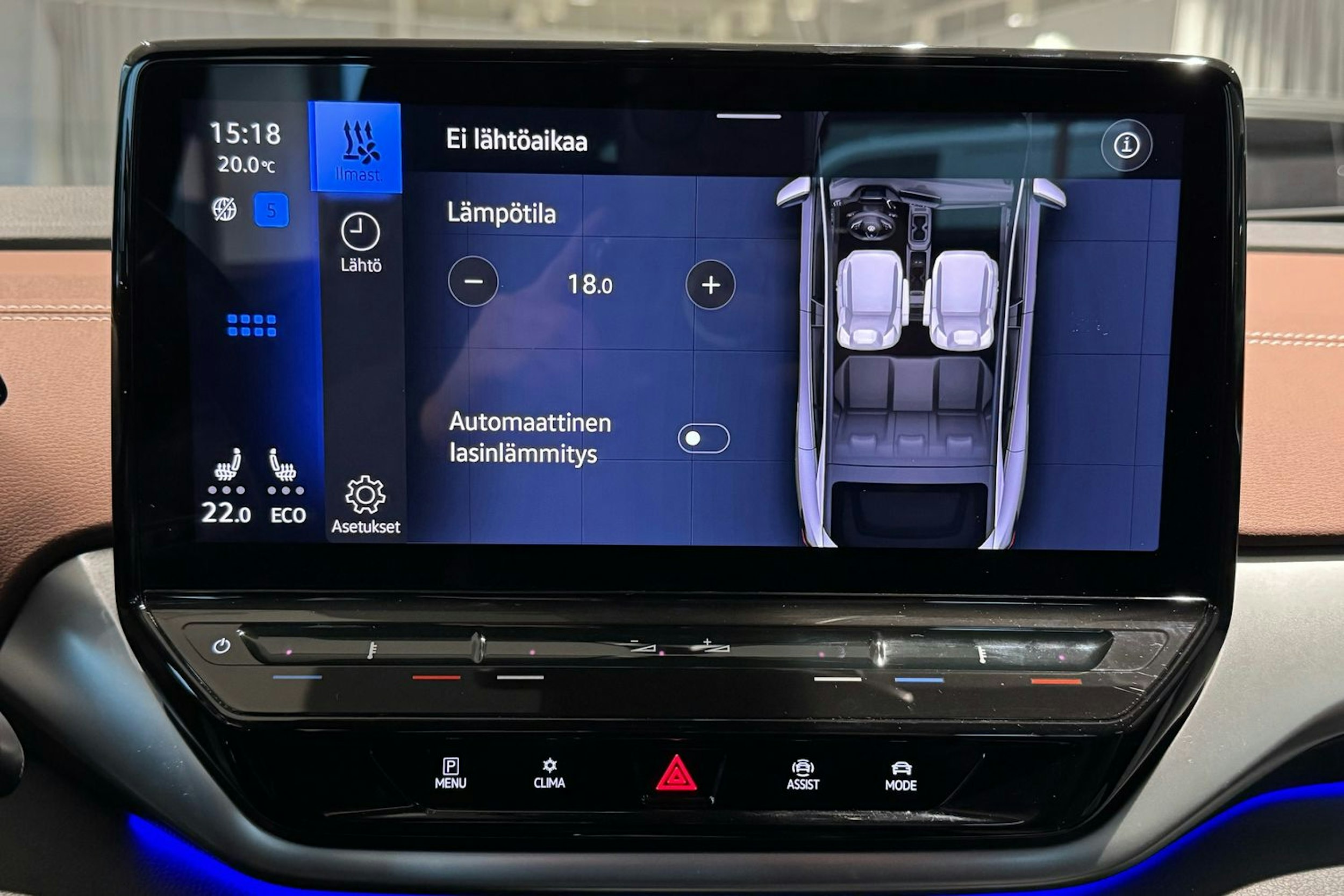 met. sininen Volkswagen ID.5 2023 kuva 18.