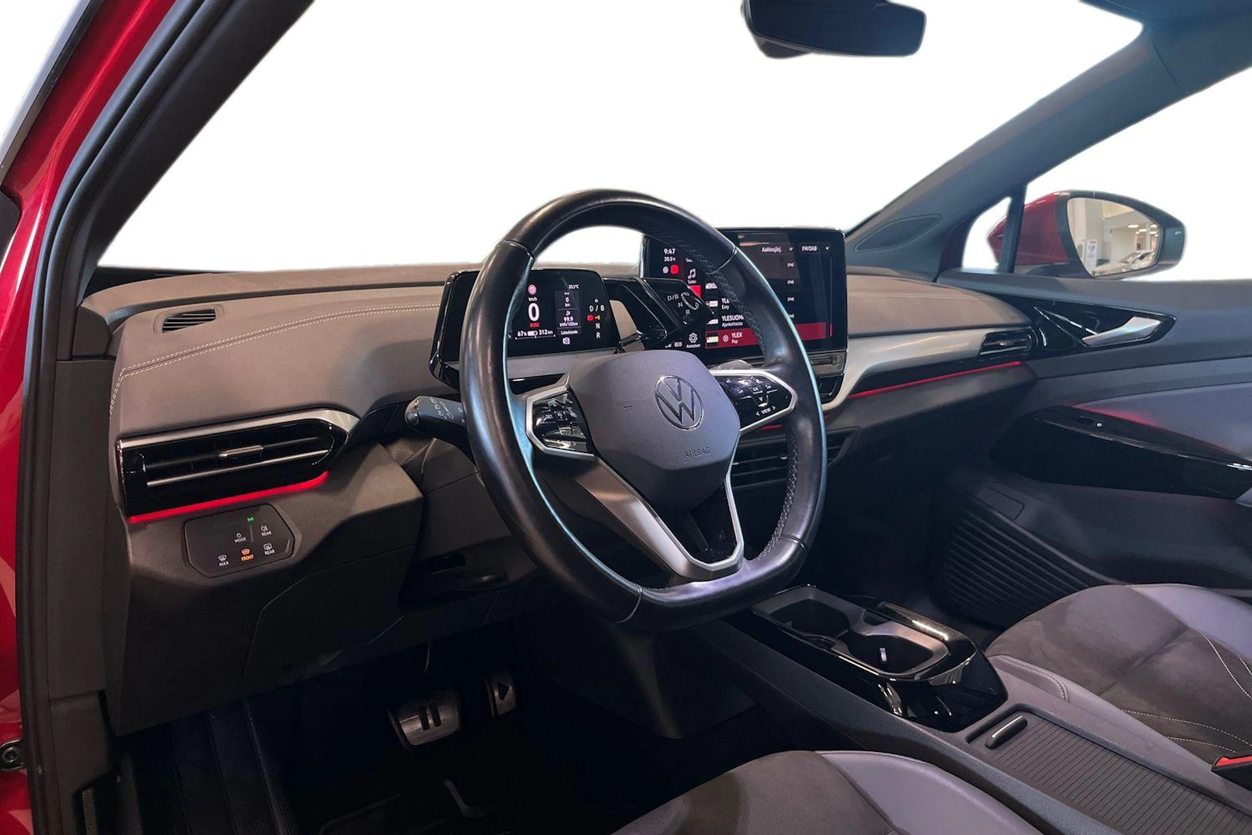 punainen Volkswagen ID.5 2023 kuva 6.