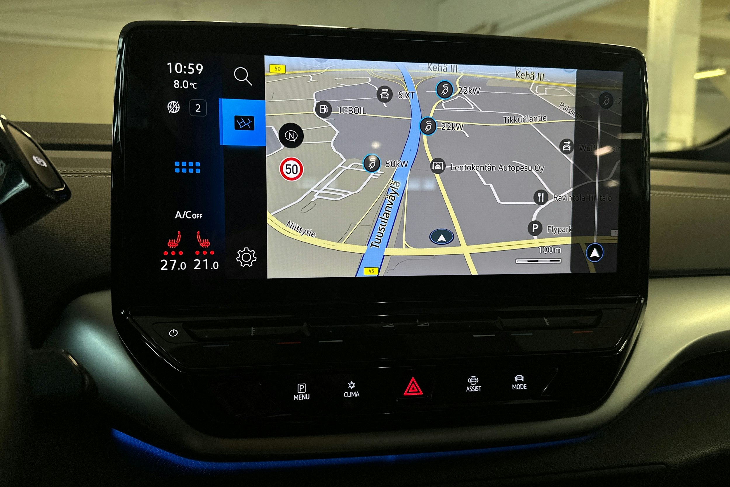 harmaa Volkswagen ID.5 2023 kuva 15.