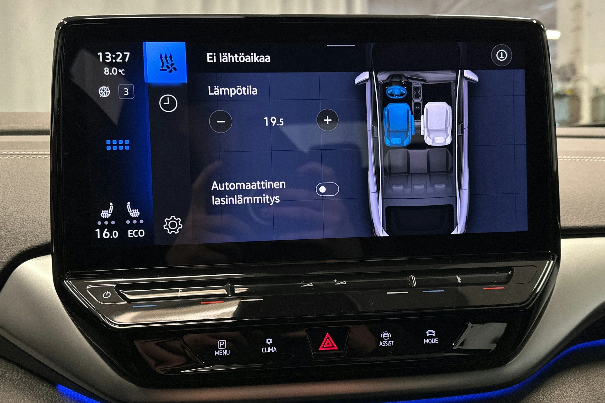 valkoinen Volkswagen ID.5 2023 kuva 24.