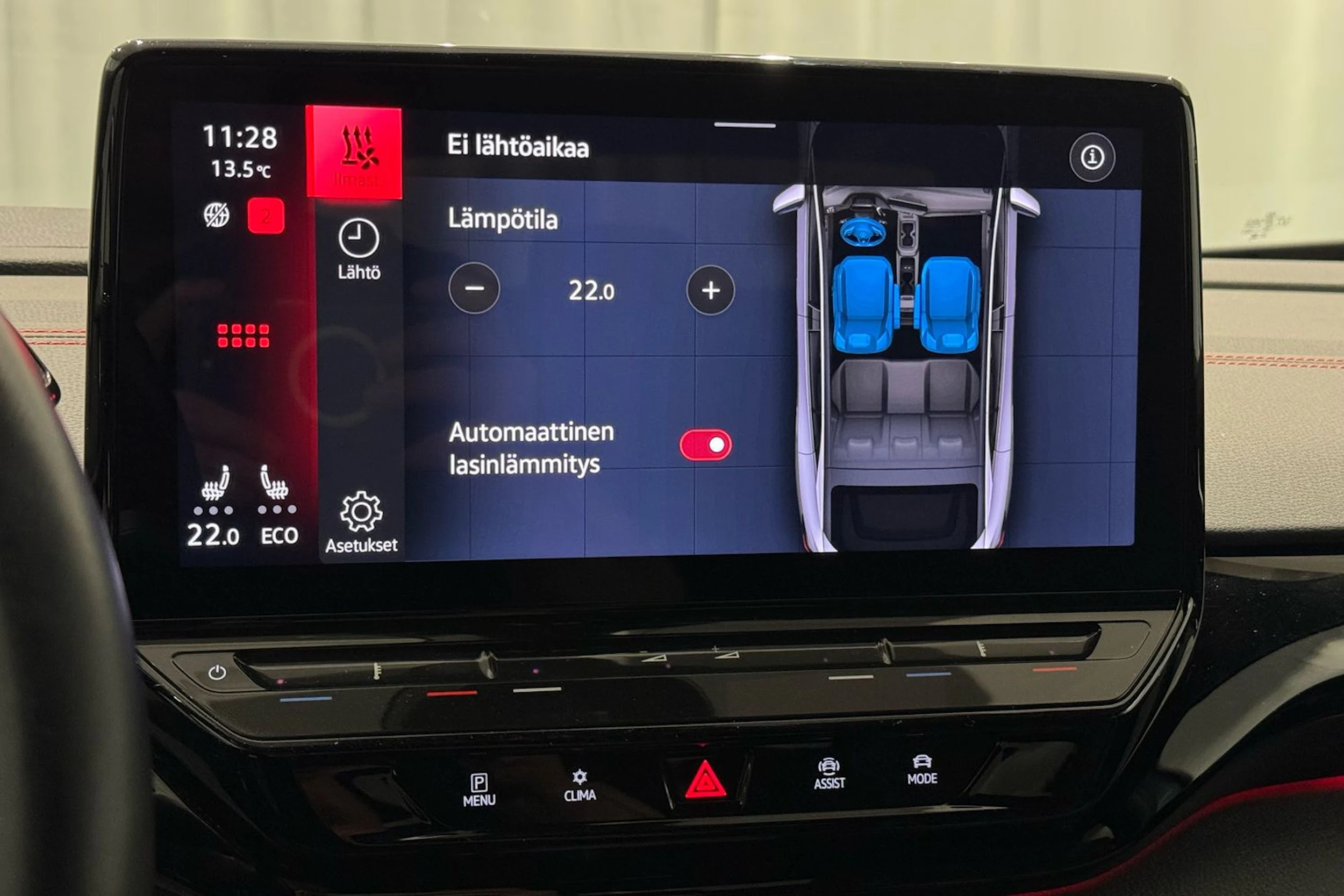 met. sininen Volkswagen ID.5 2023 kuva 26.