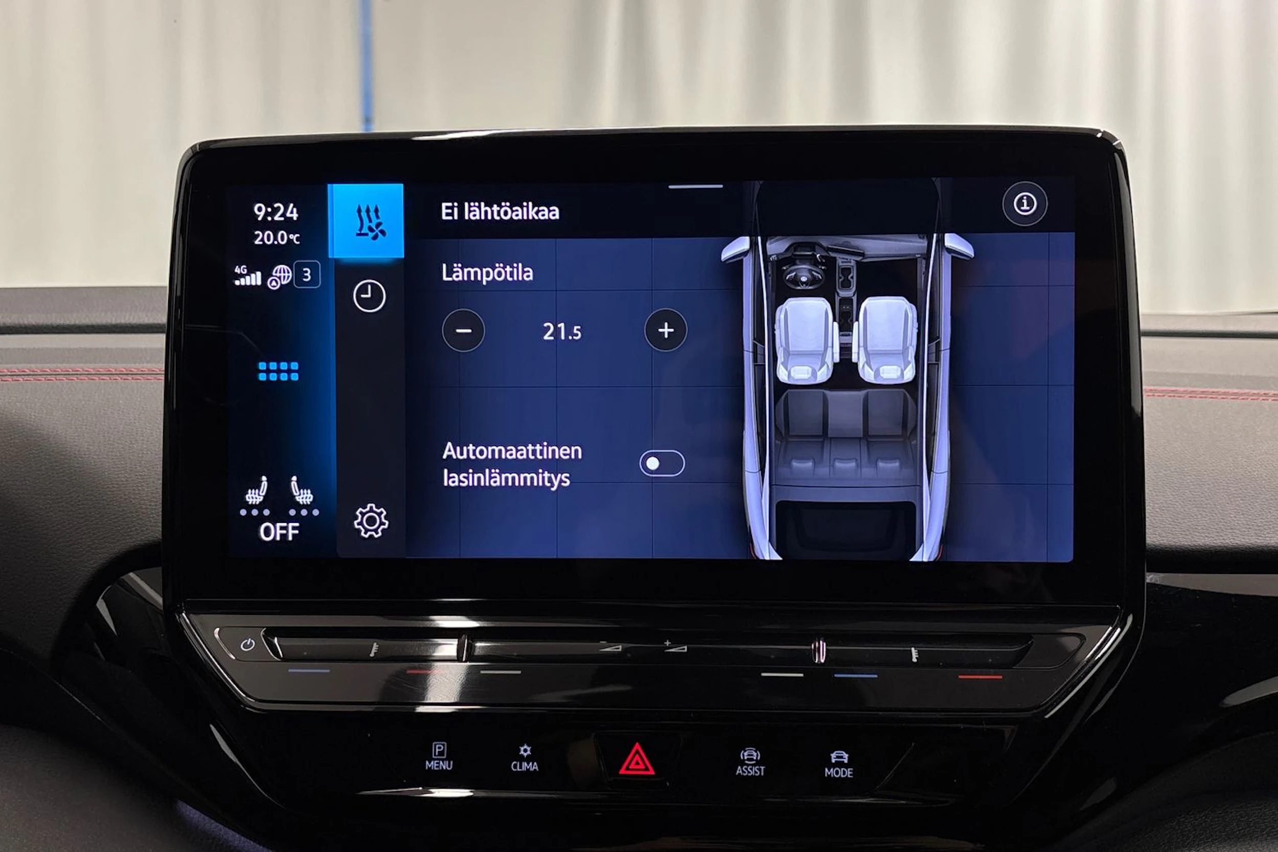 punainen Volkswagen ID.5 2023 kuva 24.