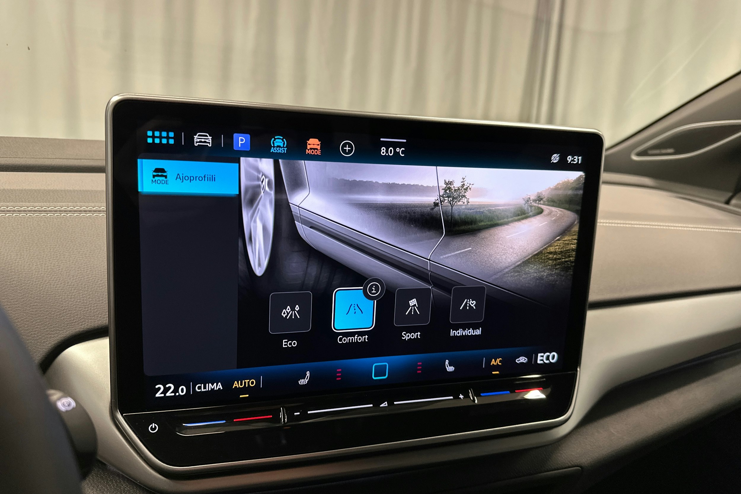 sininen Volkswagen ID.5 2025 kuva 23.