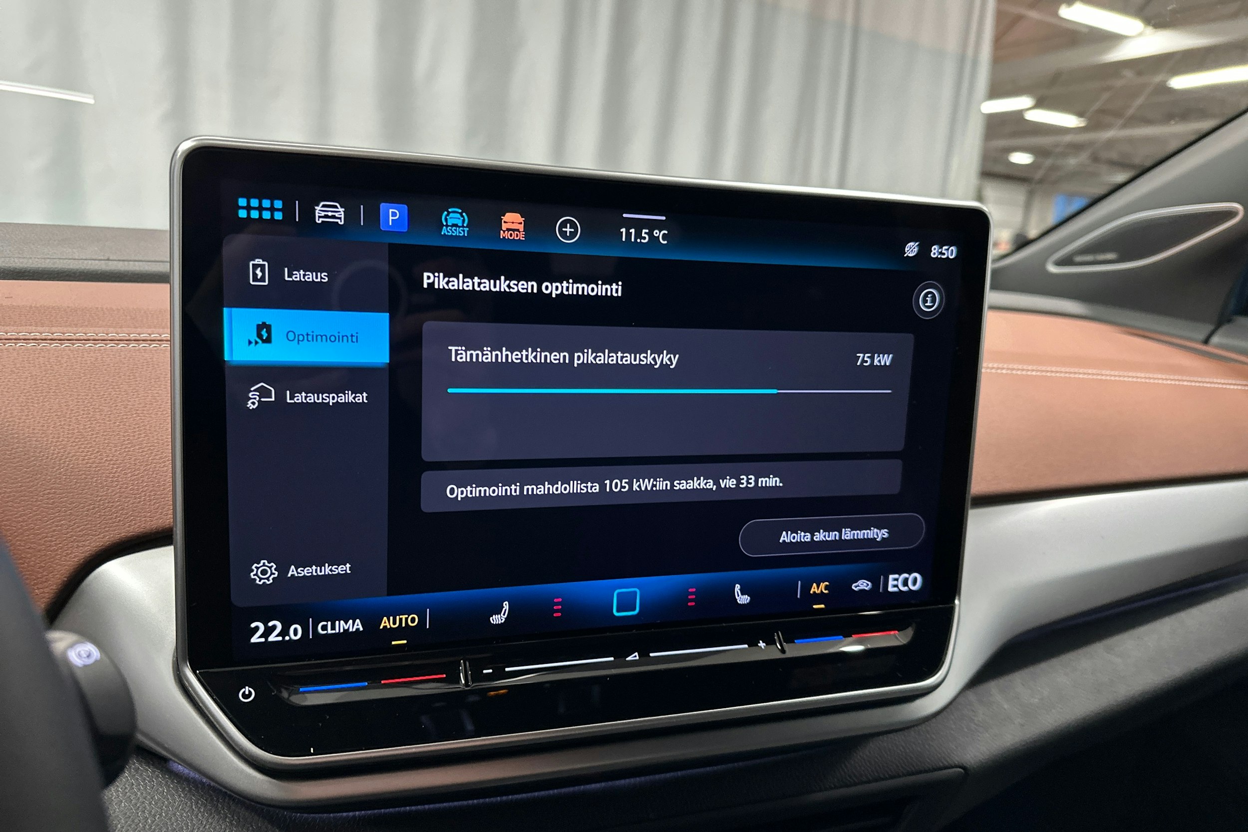 sininen Volkswagen ID.5 2025 kuva 20.