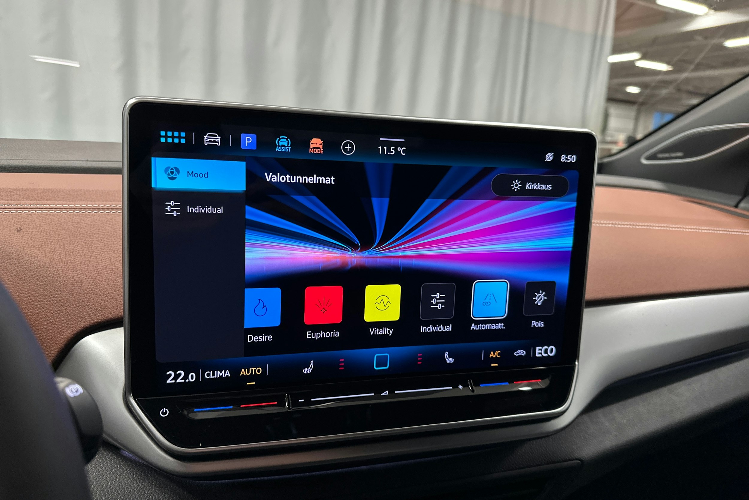 sininen Volkswagen ID.5 2025 kuva 23.