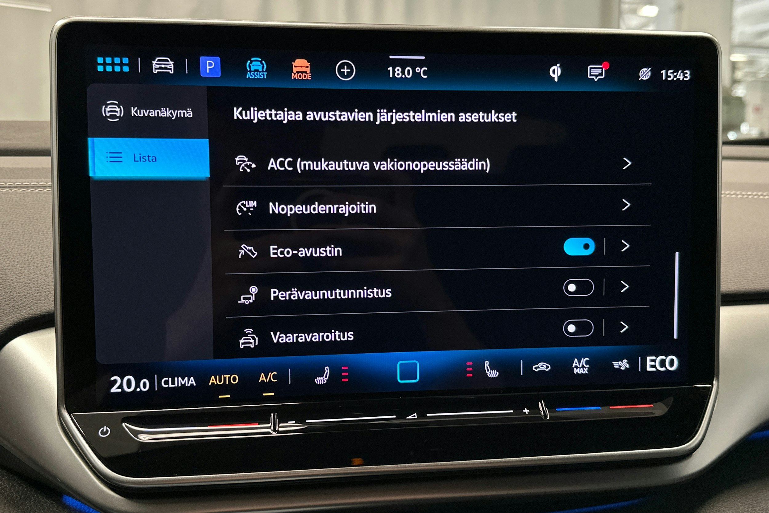 sininen Volkswagen ID.5 2025 kuva 27.