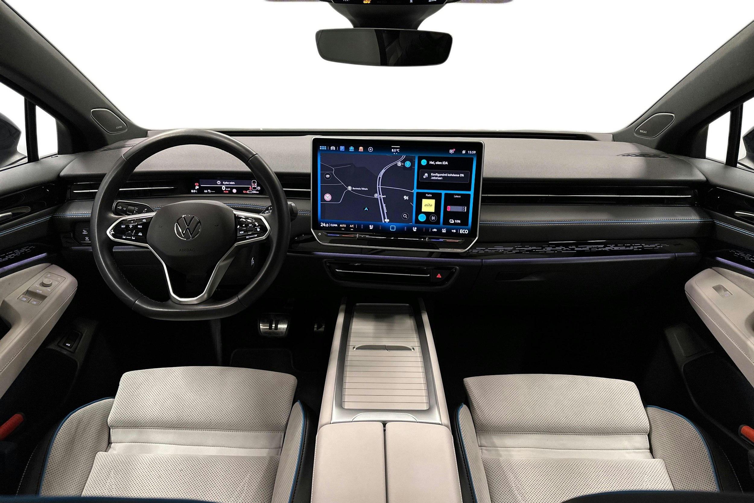 sininen Volkswagen ID.7 2023 kuva 9.