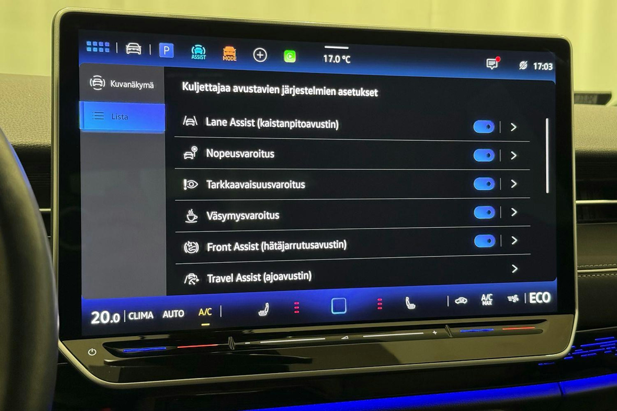 met. sininen Volkswagen ID.7 2025 kuva 29.