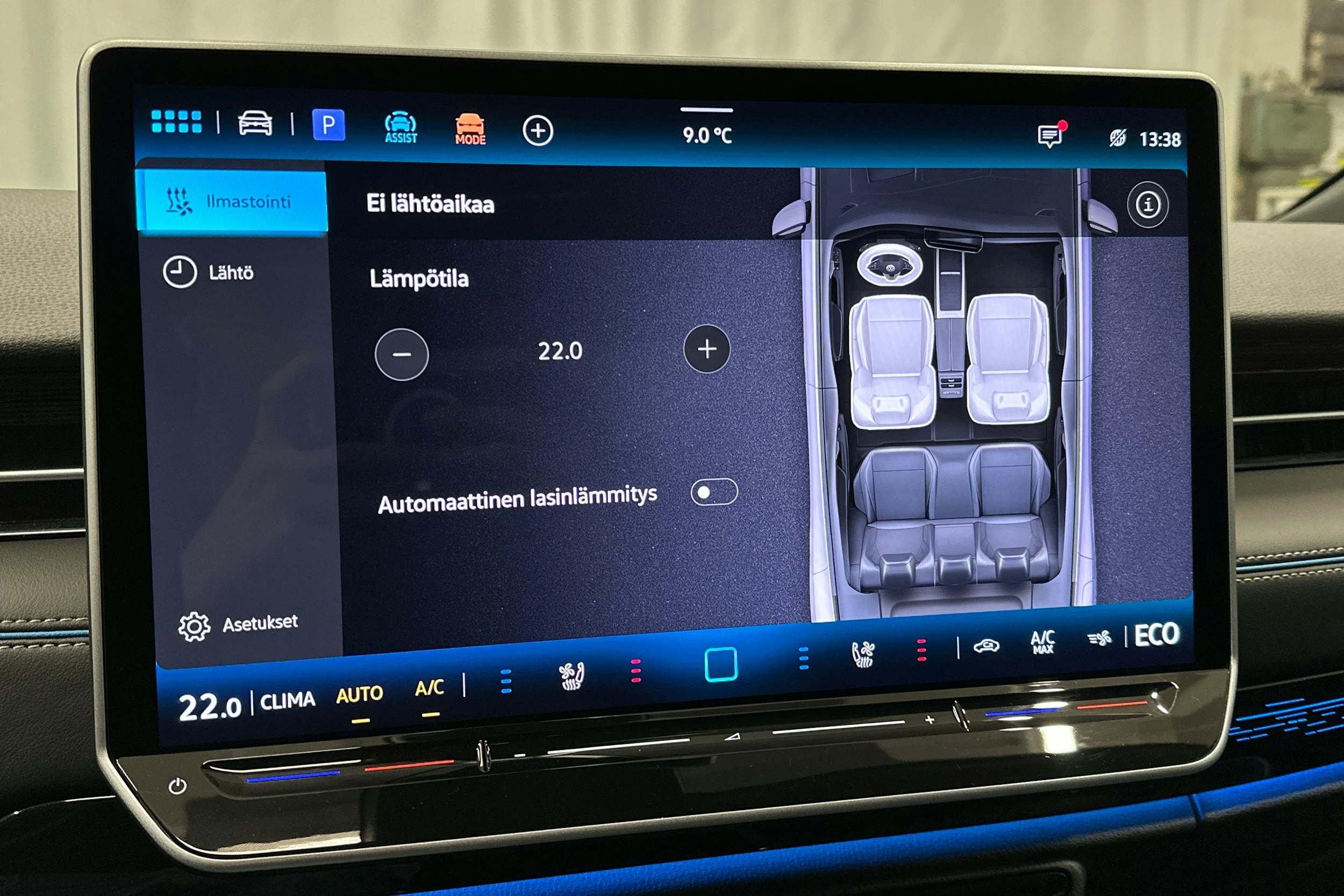 musta Volkswagen ID.7 2024 kuva 28.