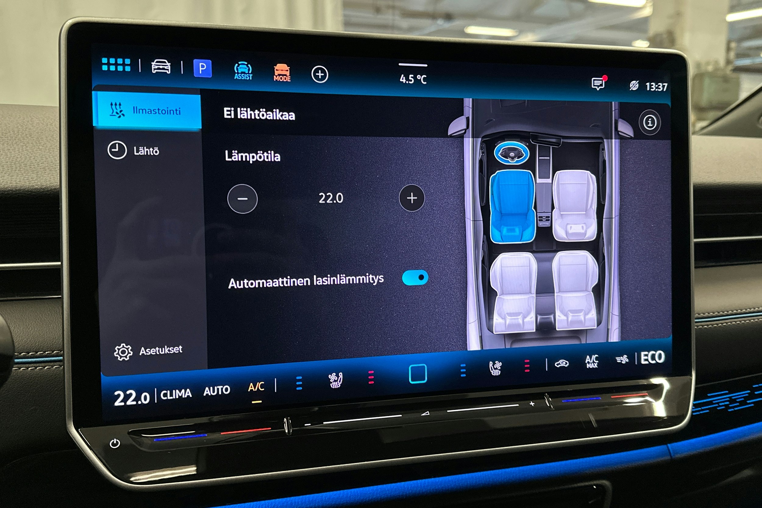 musta Volkswagen ID.7 2024 kuva 29.