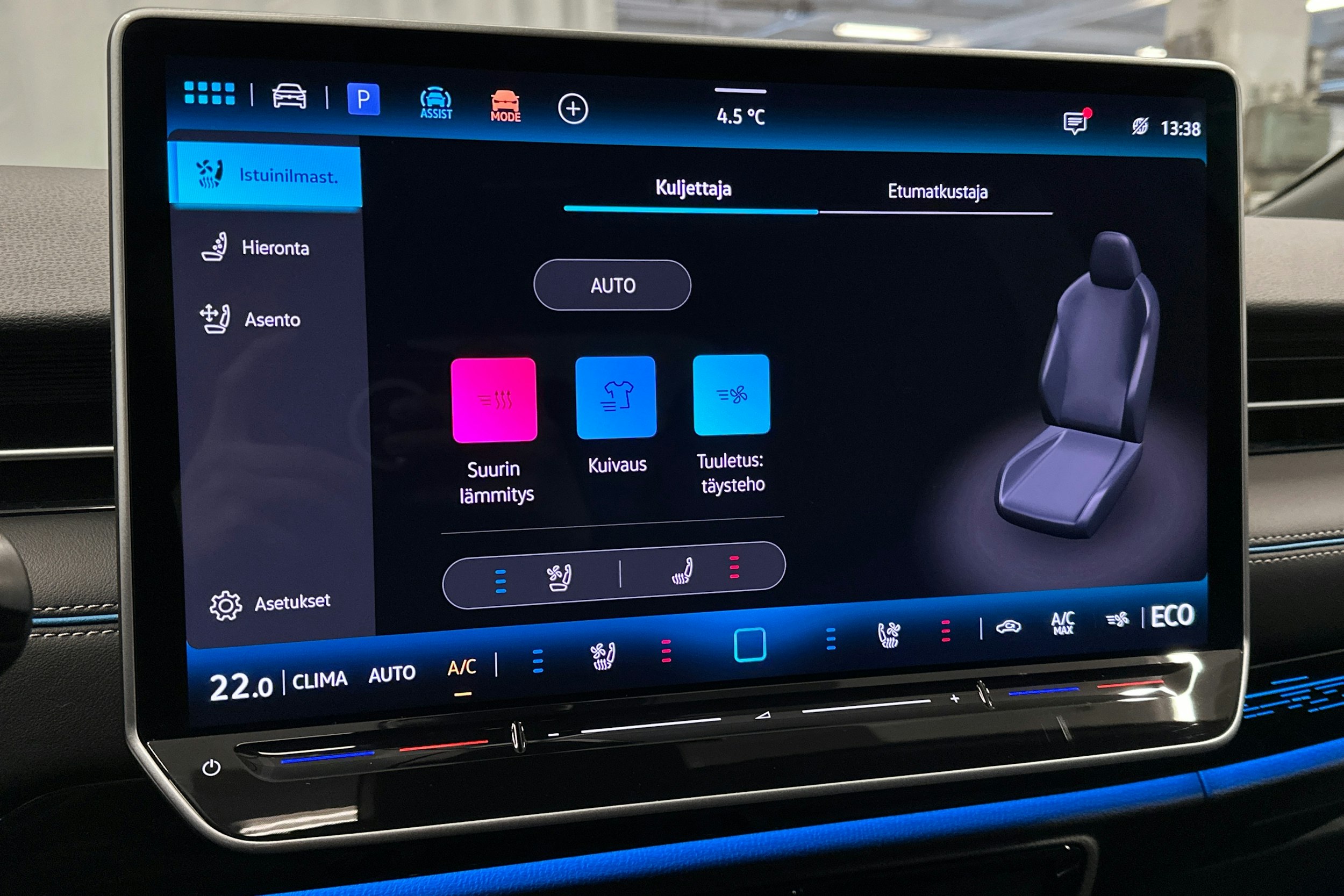 musta Volkswagen ID.7 2024 kuva 34.