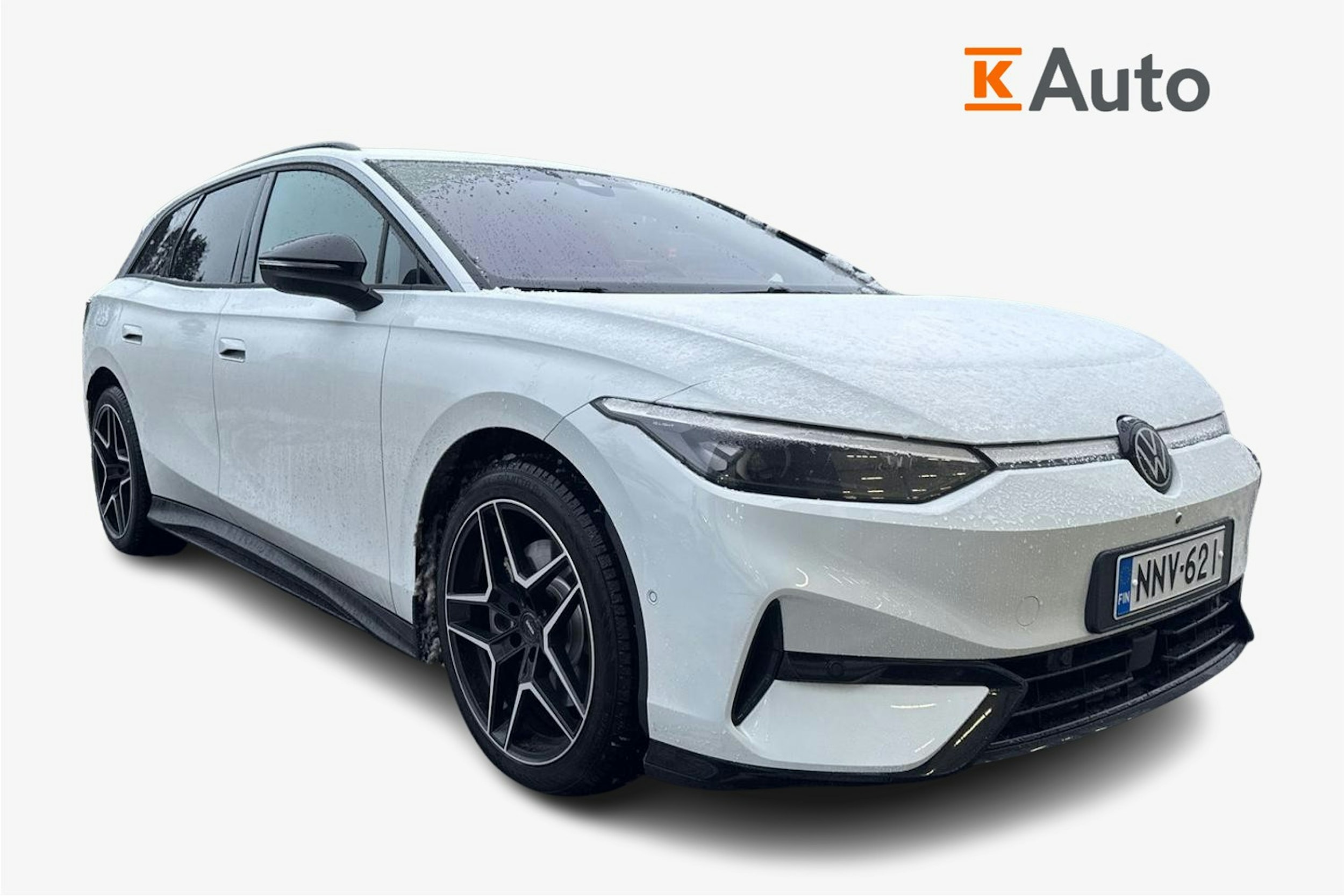 valkoinen Volkswagen ID.7 2024 kuva 1.