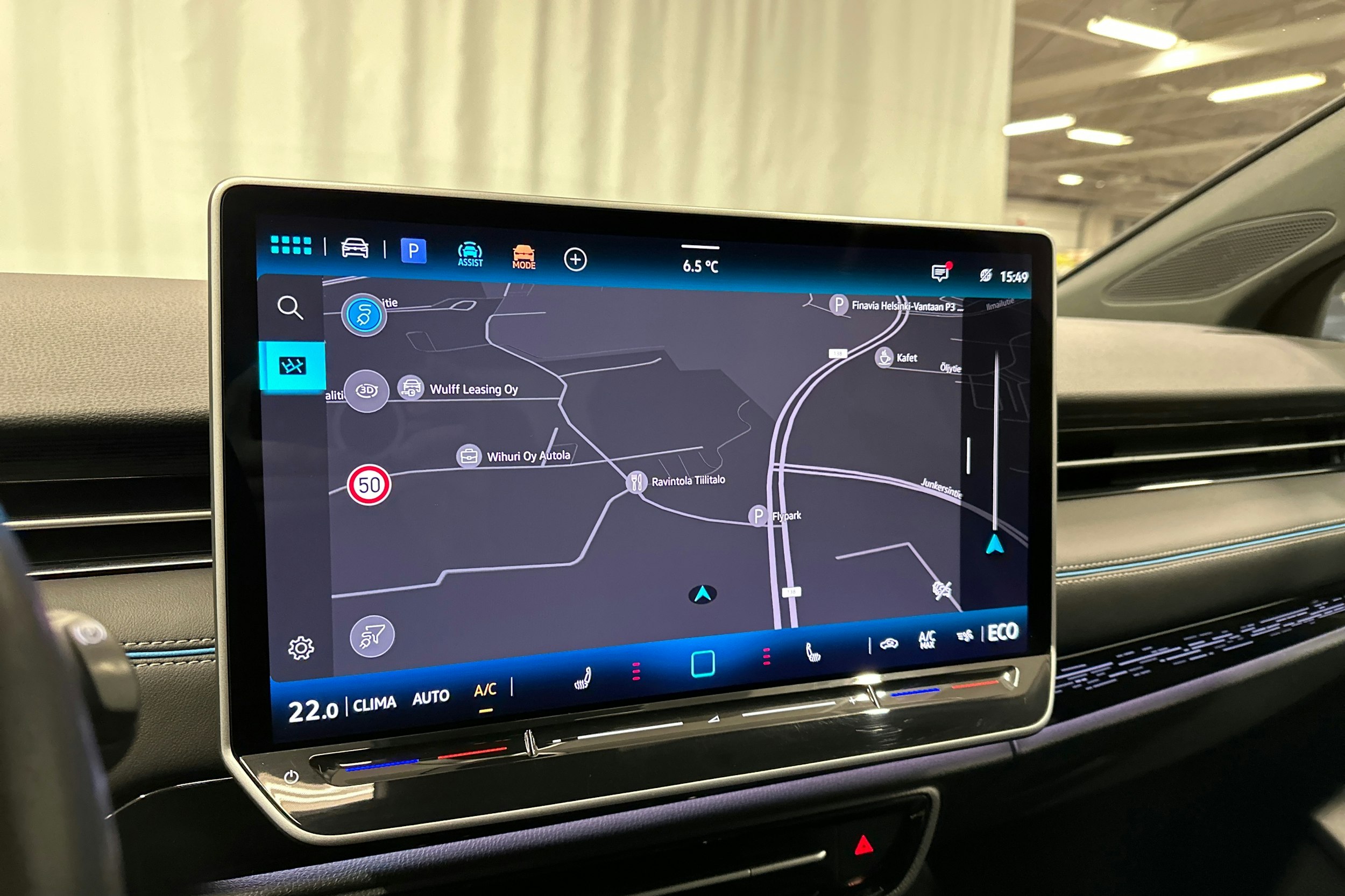 valkoinen Volkswagen ID.7 2024 kuva 19.