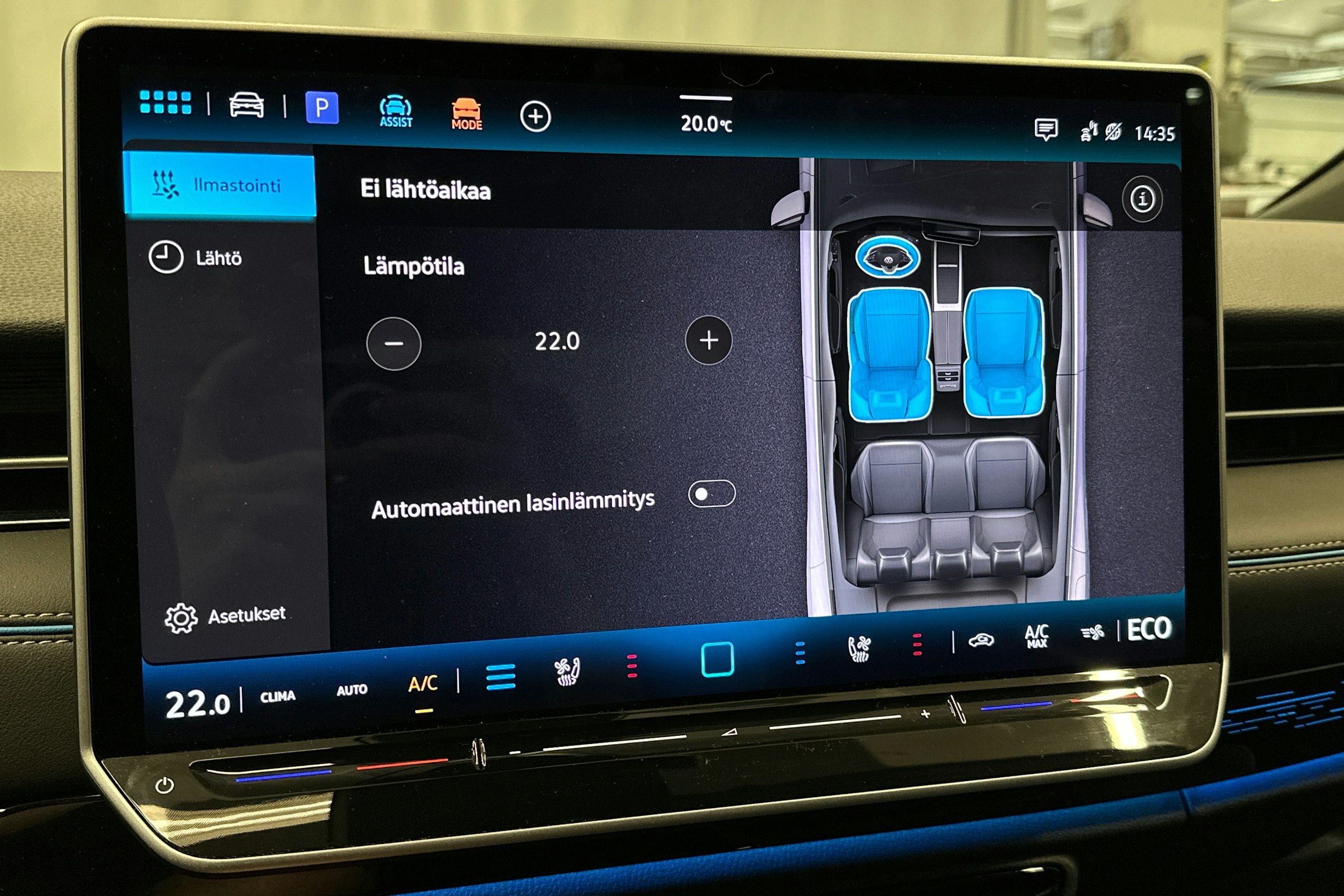 musta Volkswagen ID.7 2024 kuva 28.