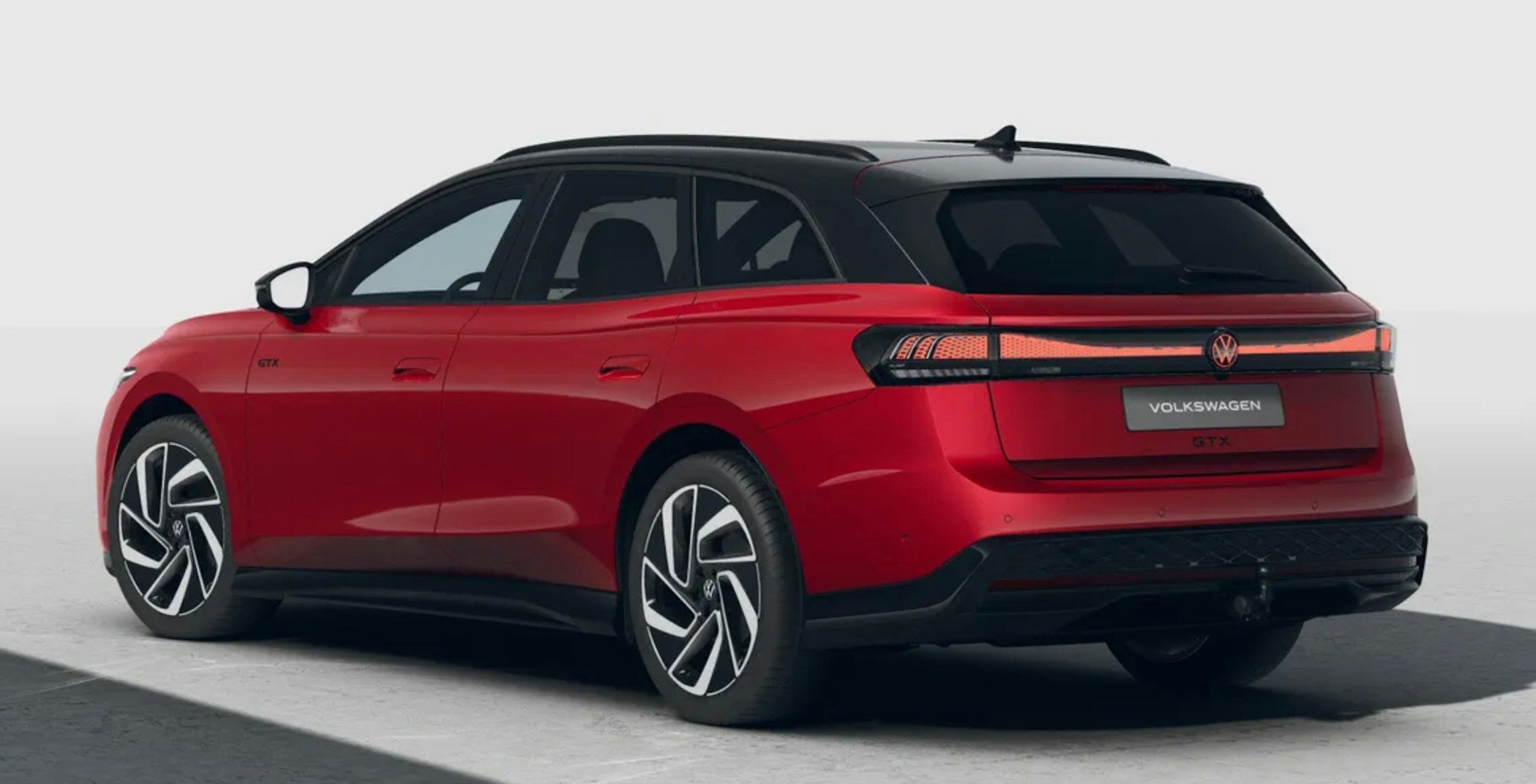 punainen Volkswagen ID.7 2025 kuva 3.
