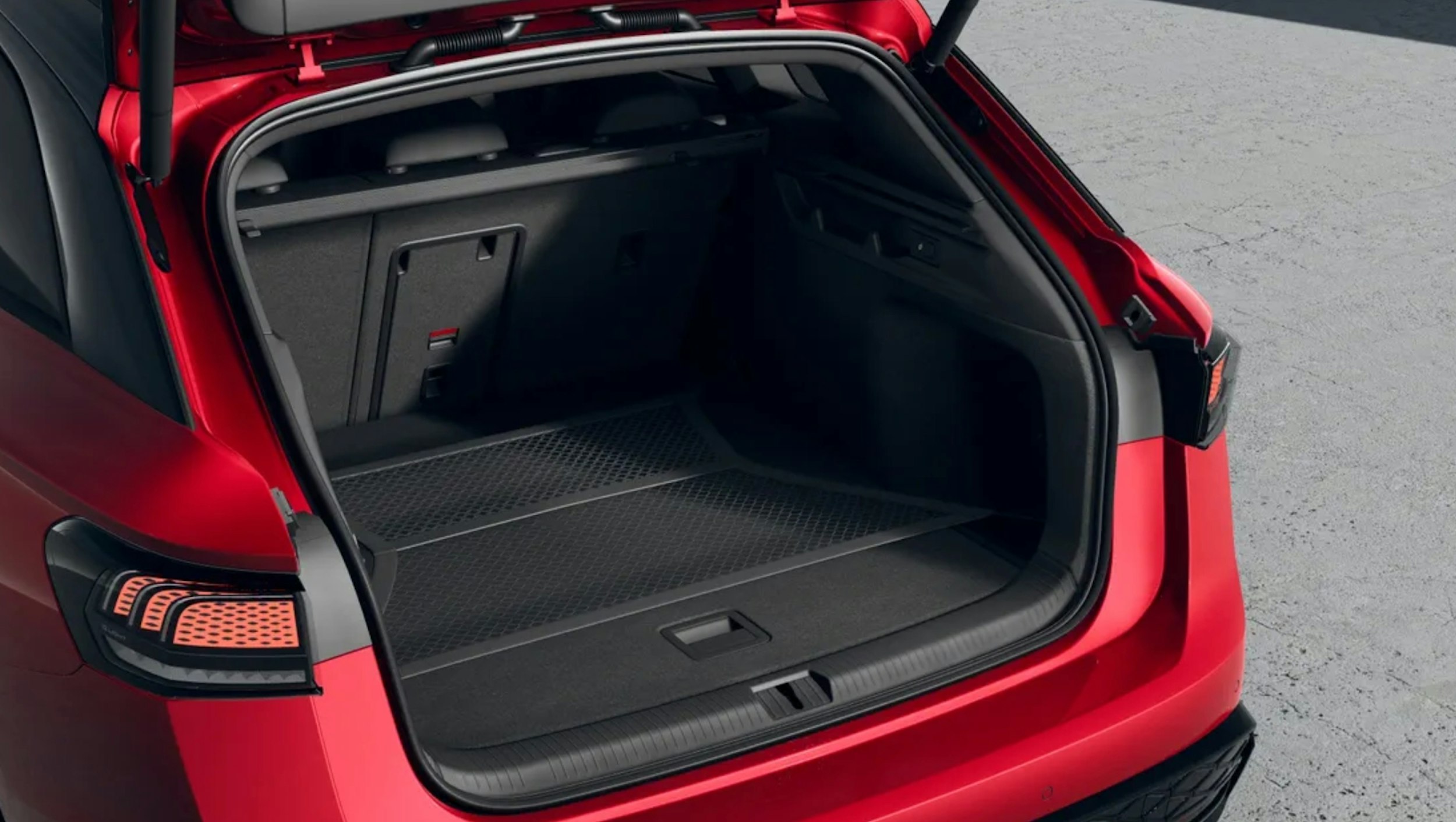 punainen Volkswagen ID.7 2025 kuva 6.