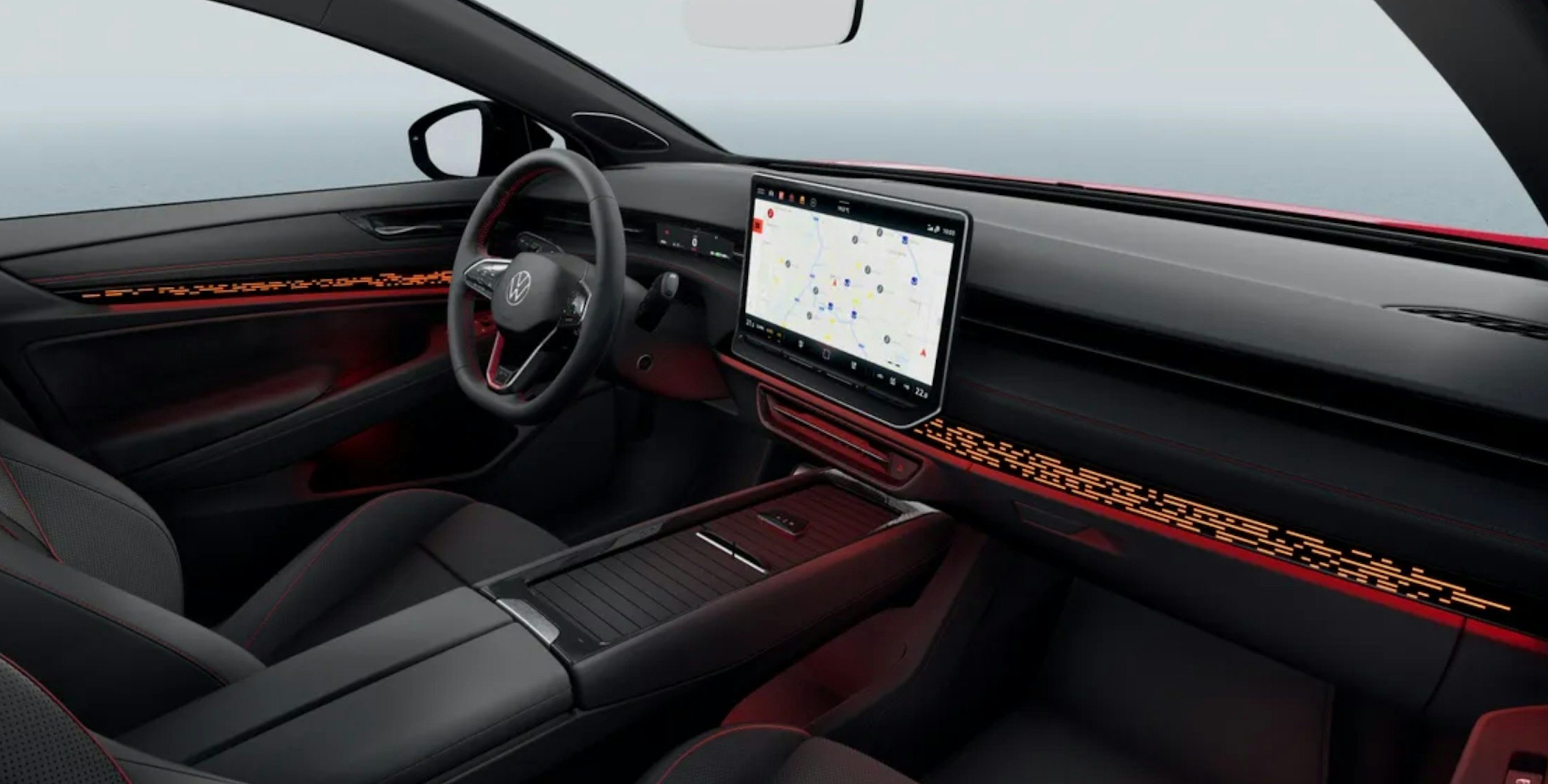 punainen Volkswagen ID.7 2025 kuva 10.