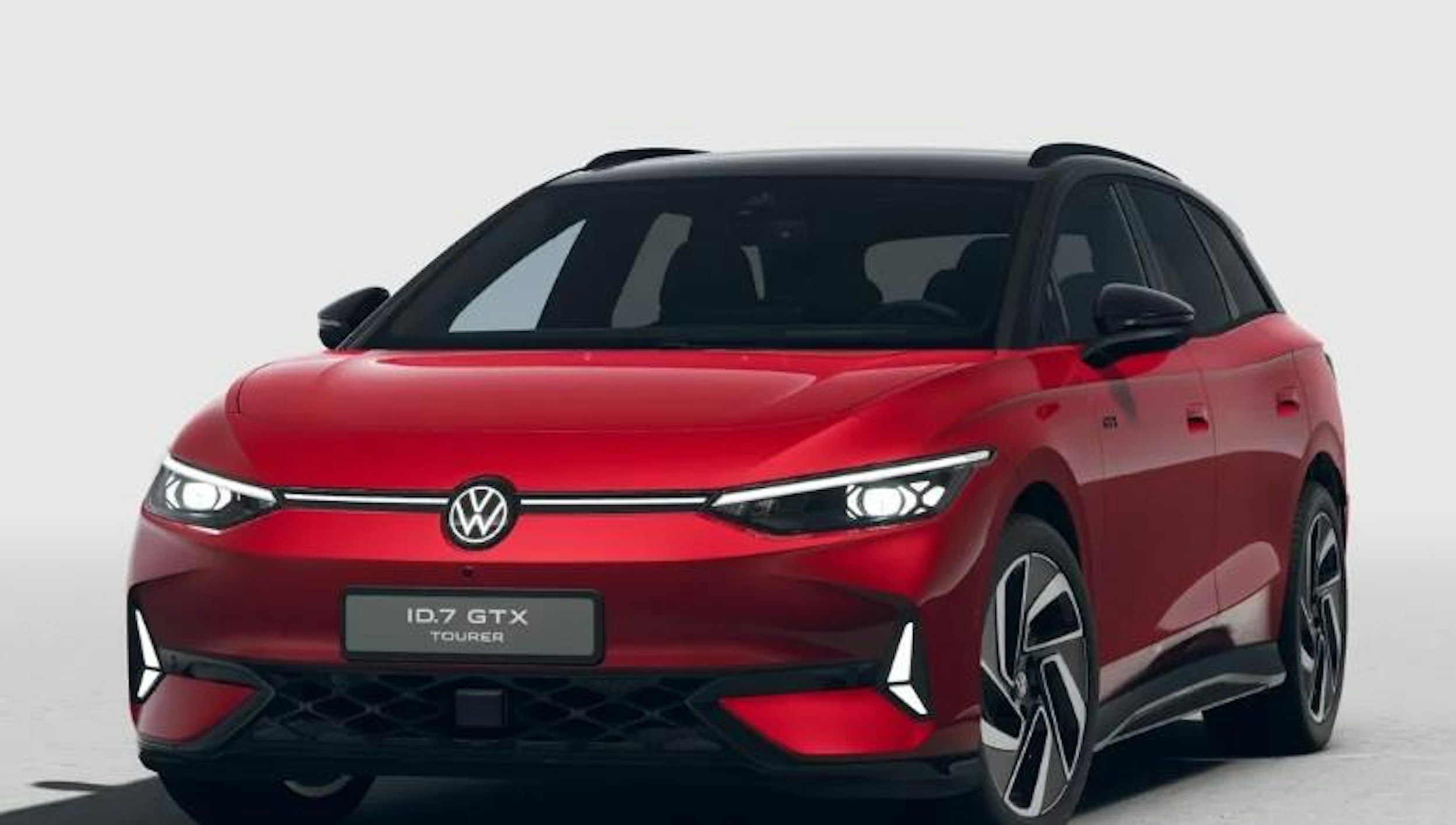 punainen Volkswagen ID.7 2025 kuva 1.