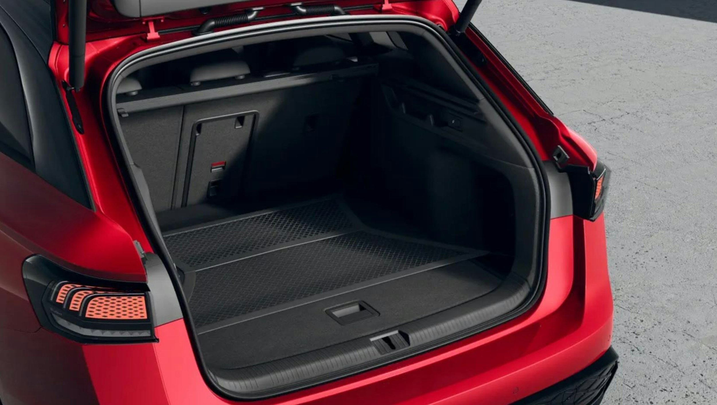 punainen Volkswagen ID.7 2025 kuva 6.