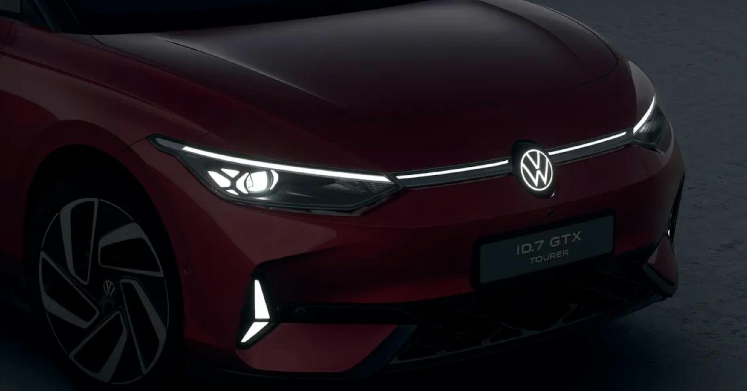 punainen Volkswagen ID.7 2025 kuva 8.