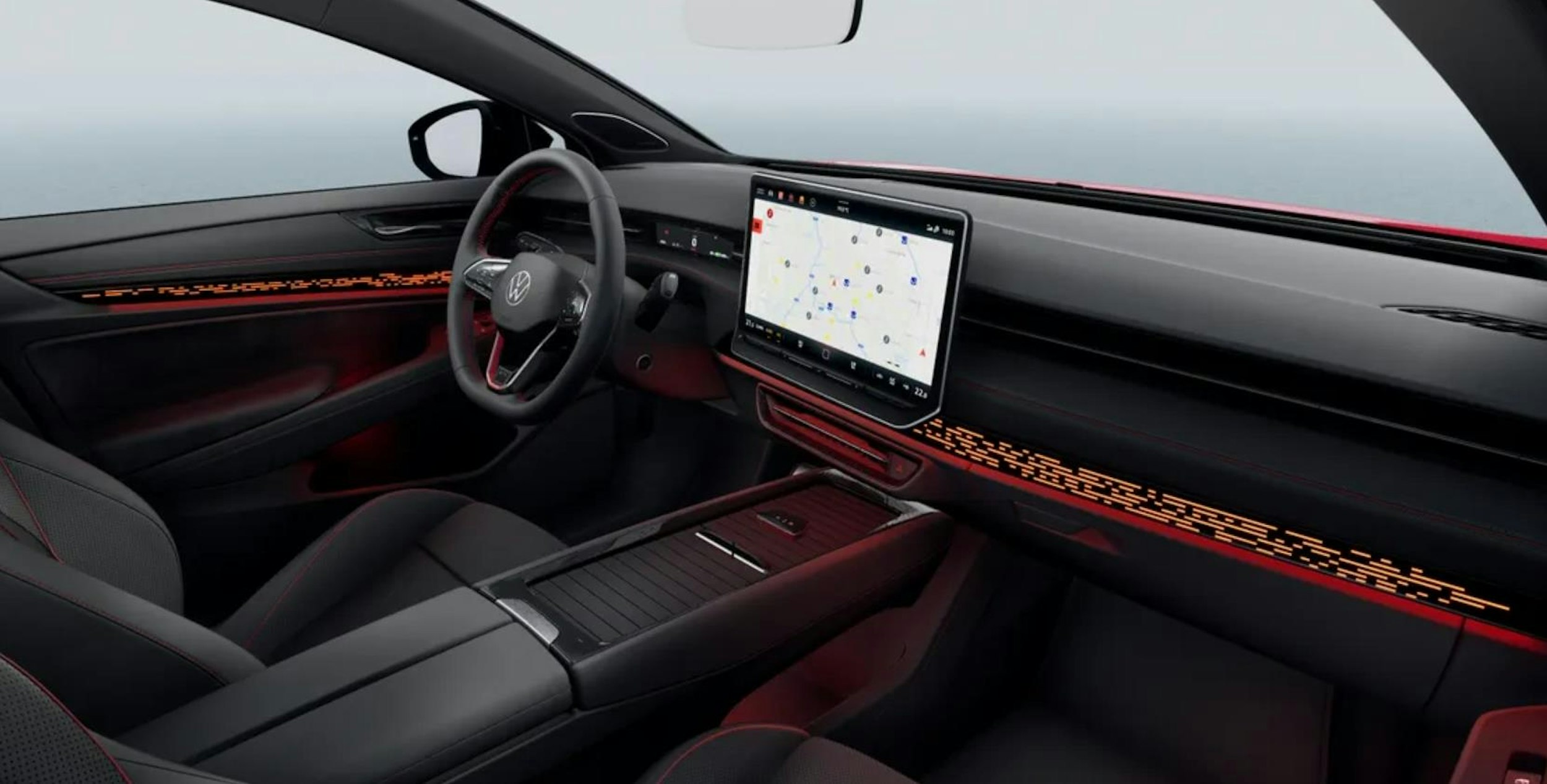 punainen Volkswagen ID.7 2025 kuva 10.