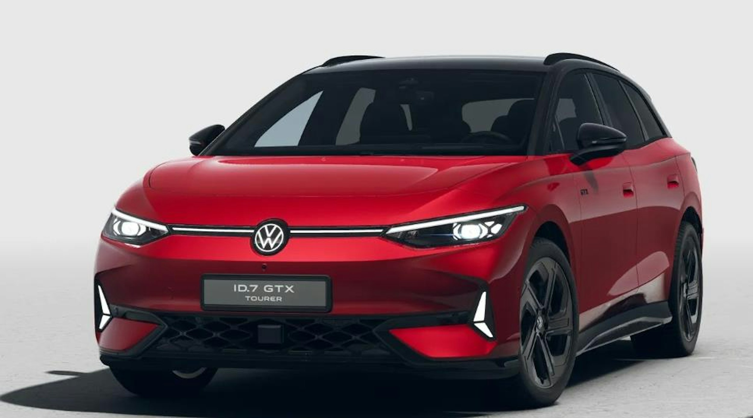 punainen Volkswagen ID.7 2025 kuva 1.
