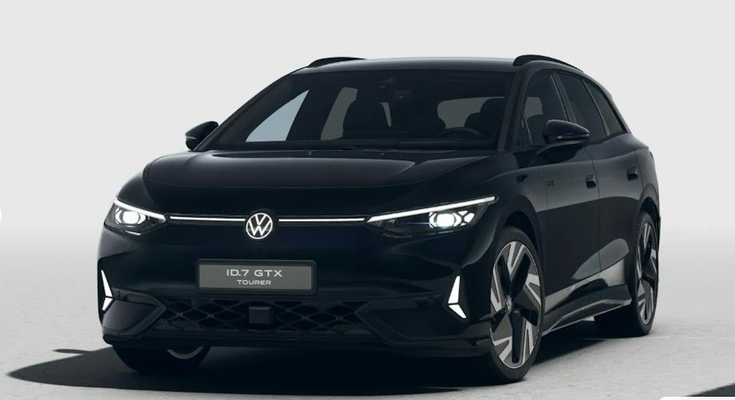 musta Volkswagen ID.7 2025 kuva 1.