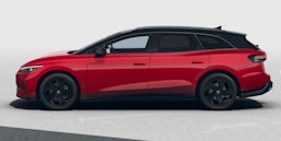 punainen Volkswagen ID.7 2025 kuva 2.