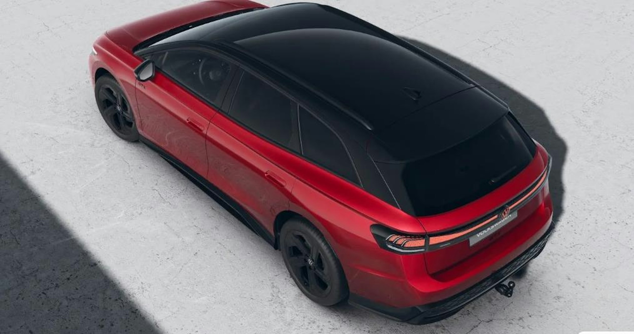 punainen Volkswagen ID.7 2025 kuva 4.