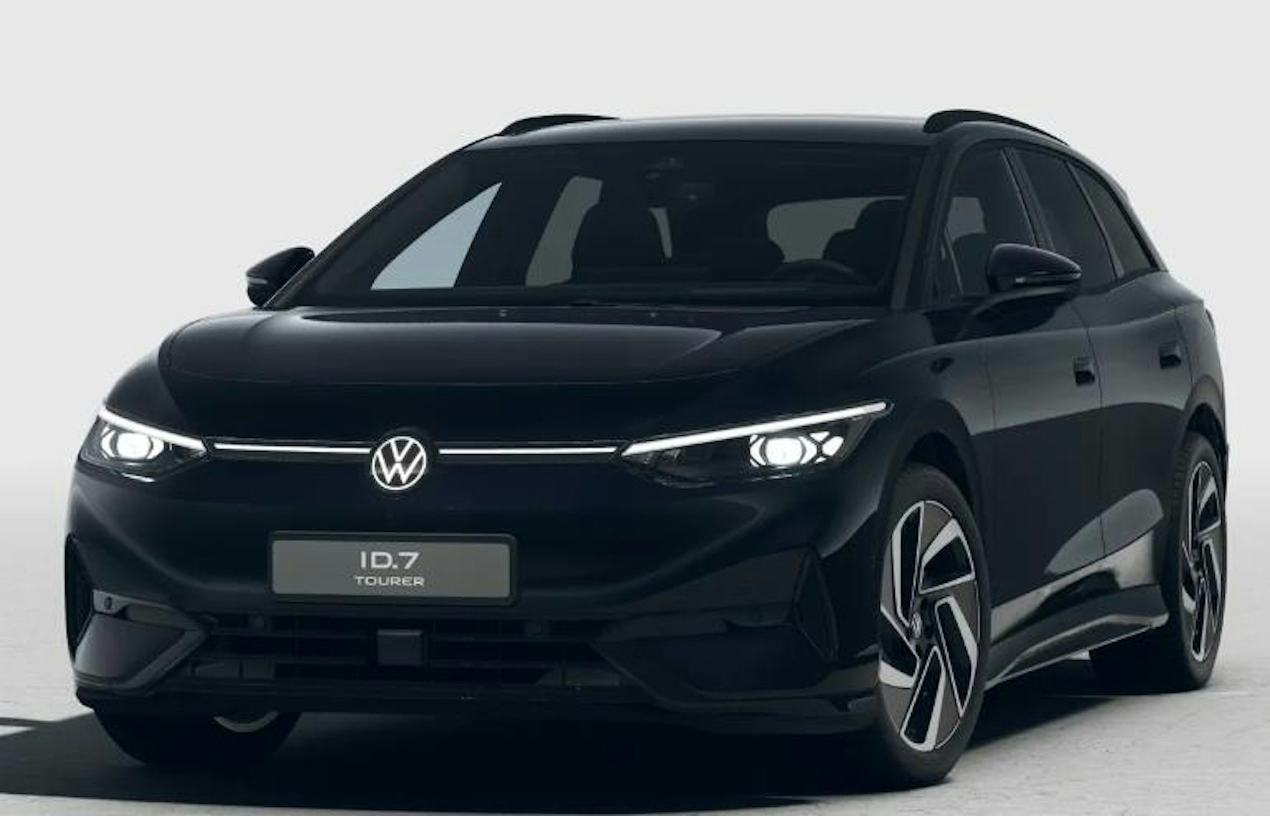 musta Volkswagen ID.7 2025 kuva 1.