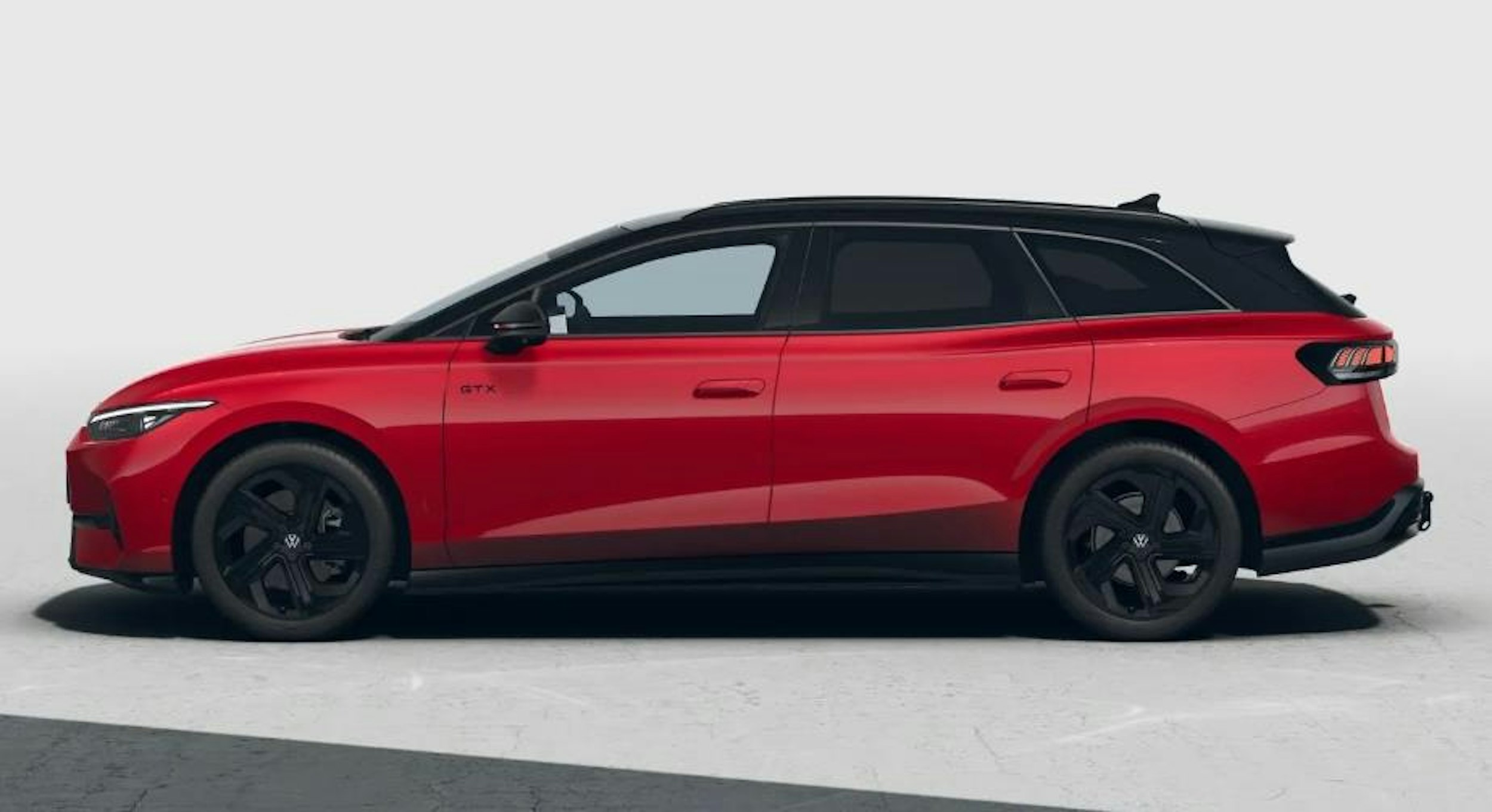 punainen Volkswagen ID.7 2025 kuva 2.