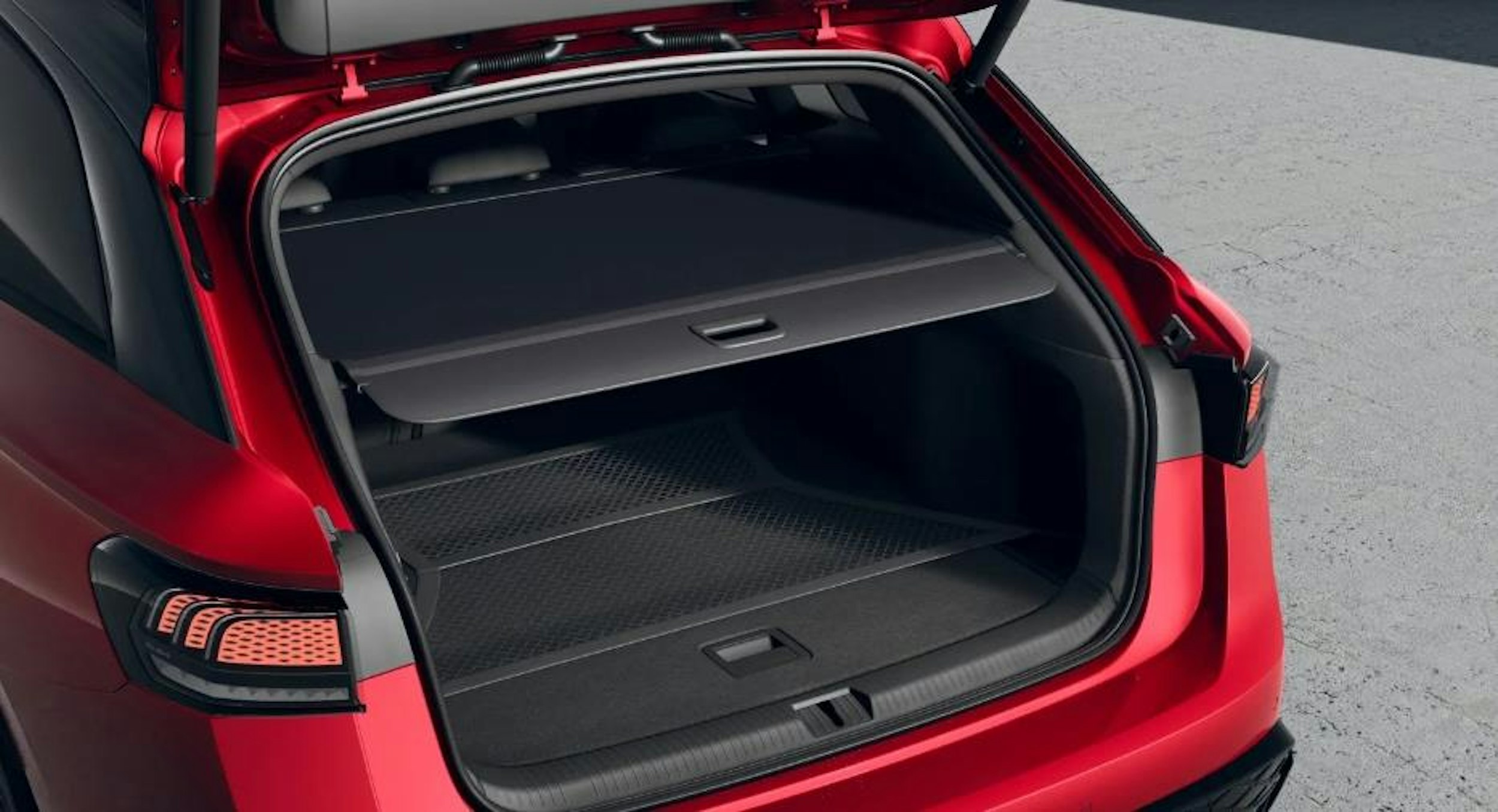 punainen Volkswagen ID.7 2025 kuva 6.