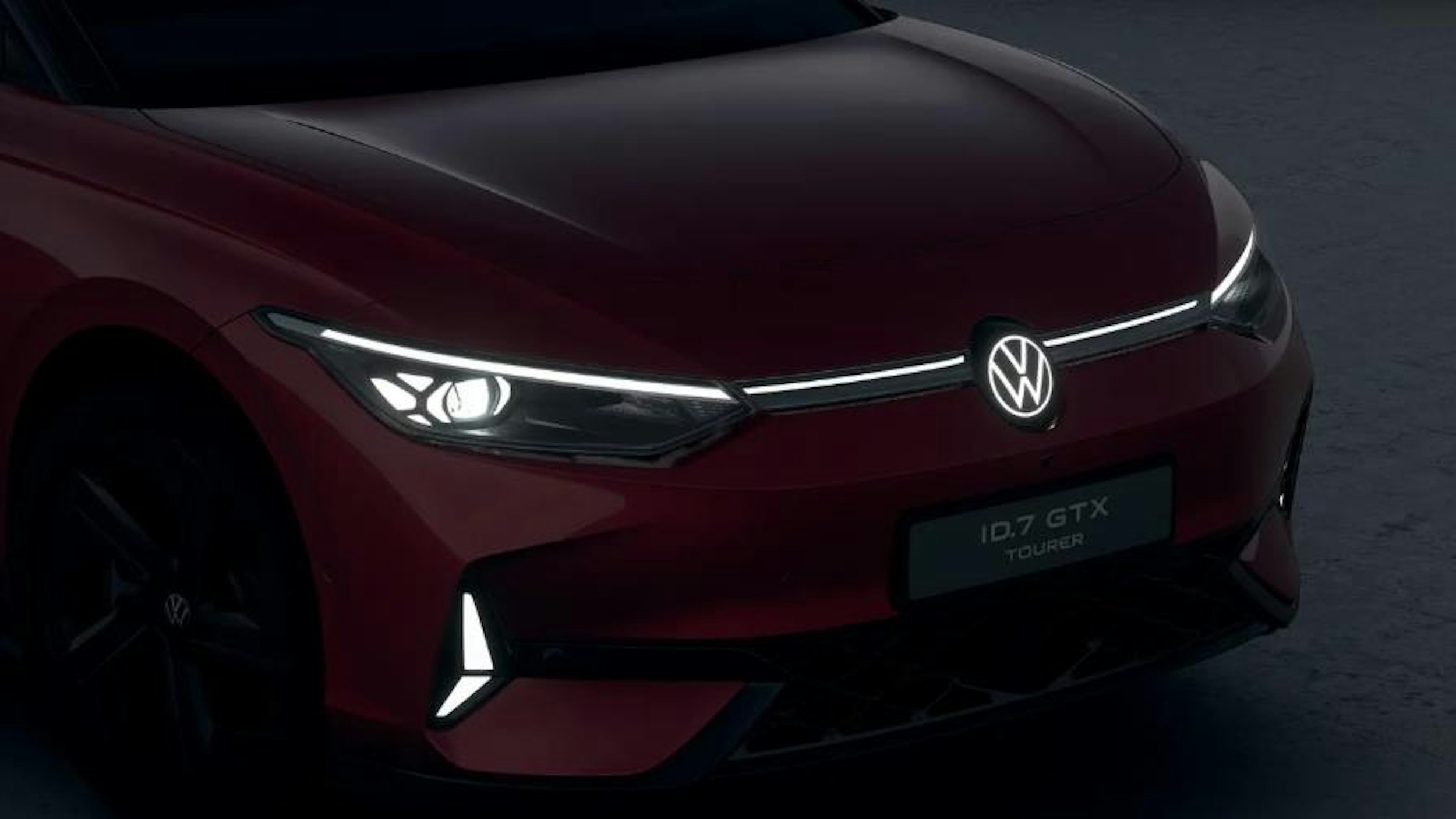 punainen Volkswagen ID.7 2025 kuva 7.