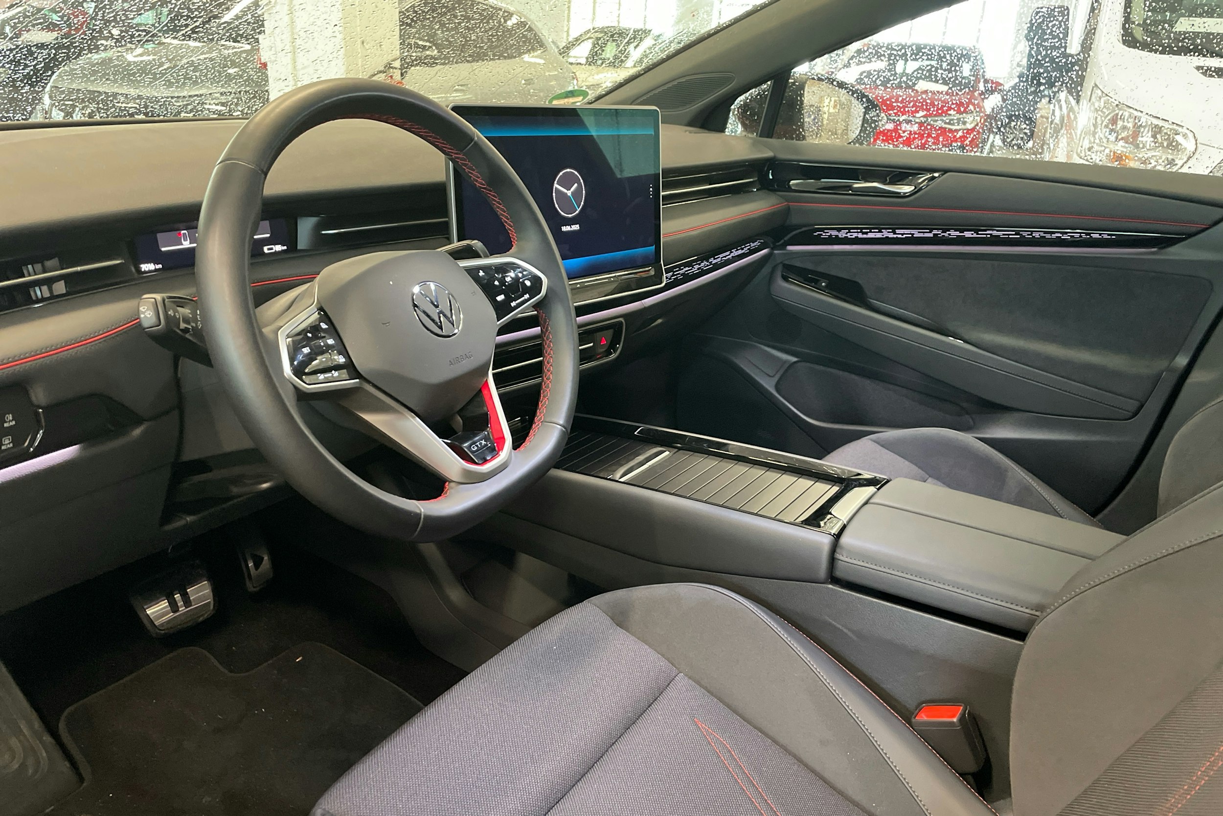 punainen Volkswagen ID.7 2025 kuva 3.