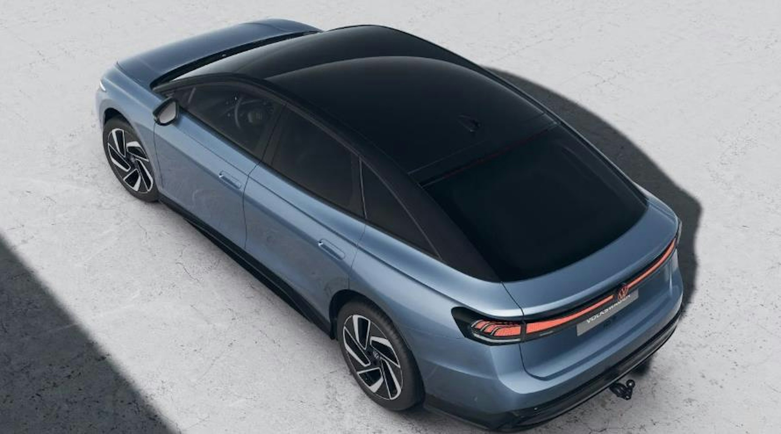 sininen Volkswagen ID.7 2025 kuva 4.