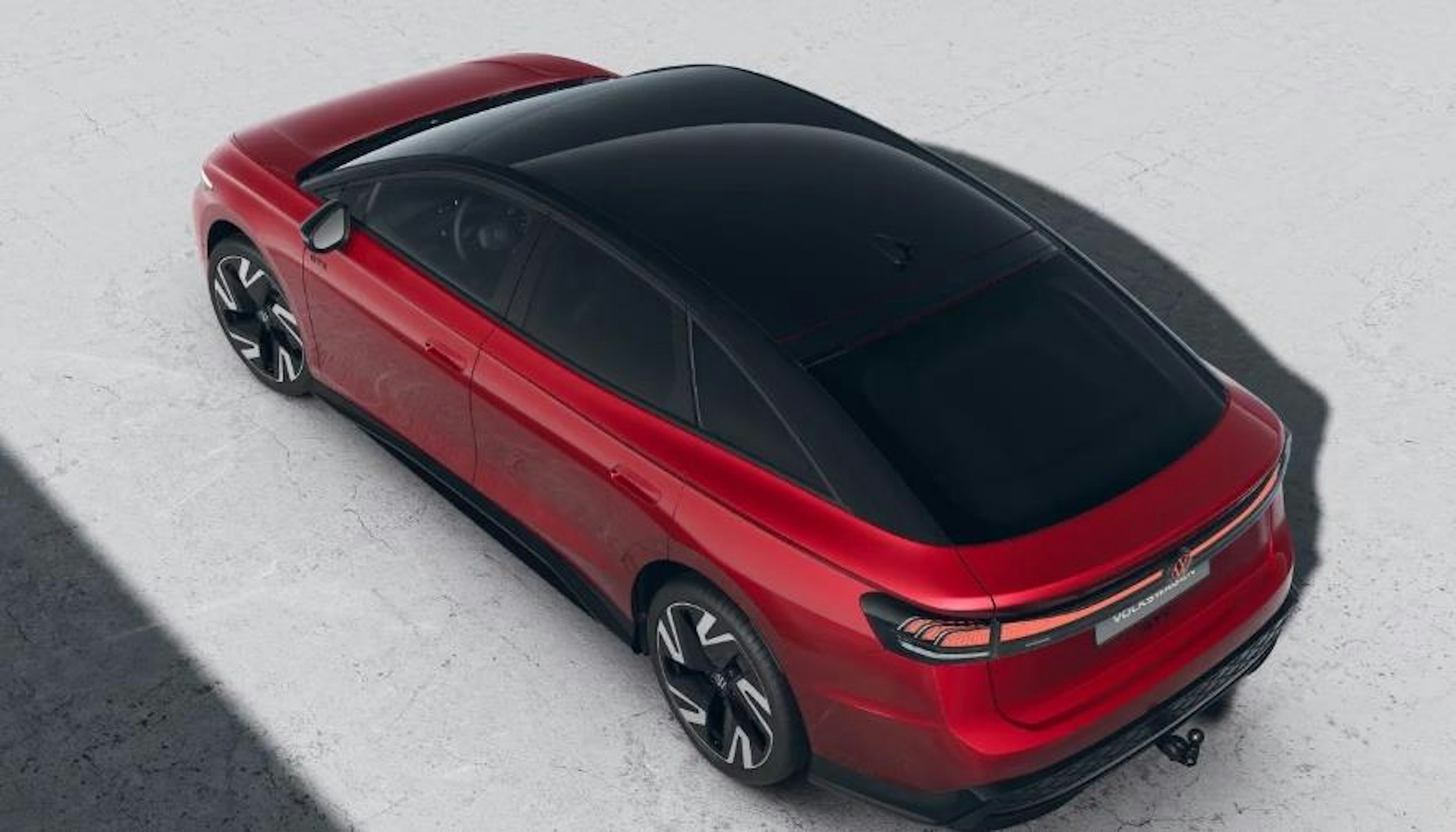 punainen Volkswagen ID.7 2025 kuva 4.