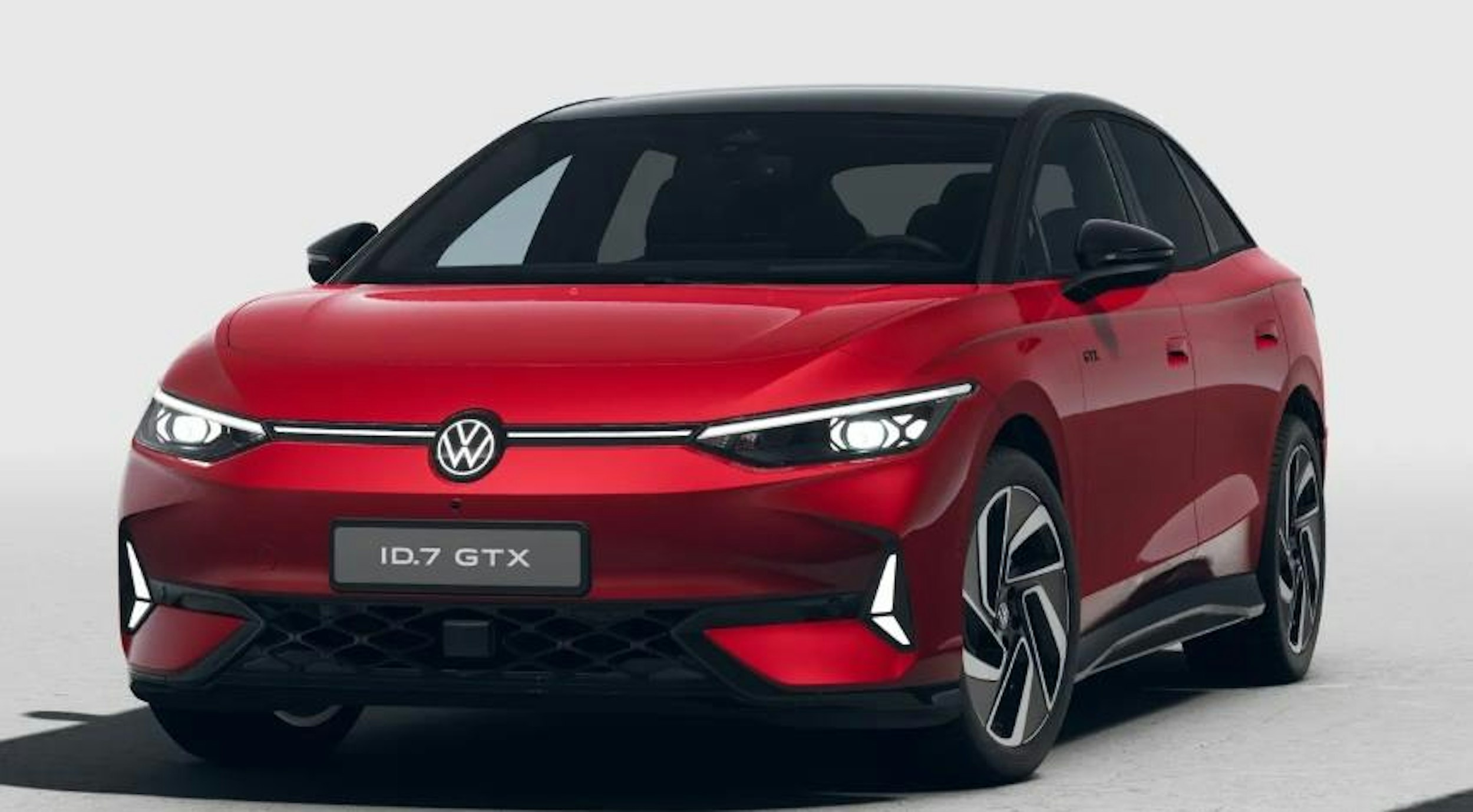 punainen Volkswagen ID.7 2025 kuva 1.