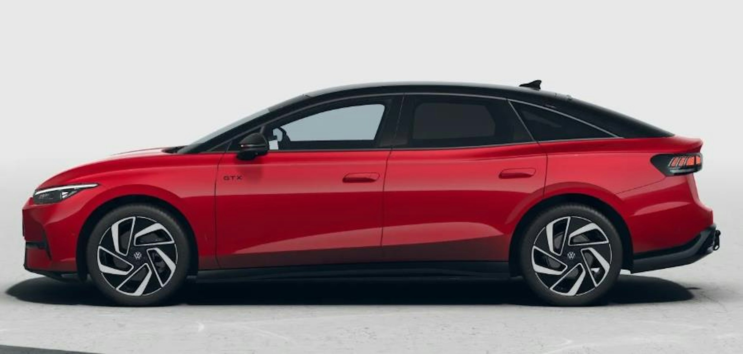 punainen Volkswagen ID.7 2025 kuva 2.