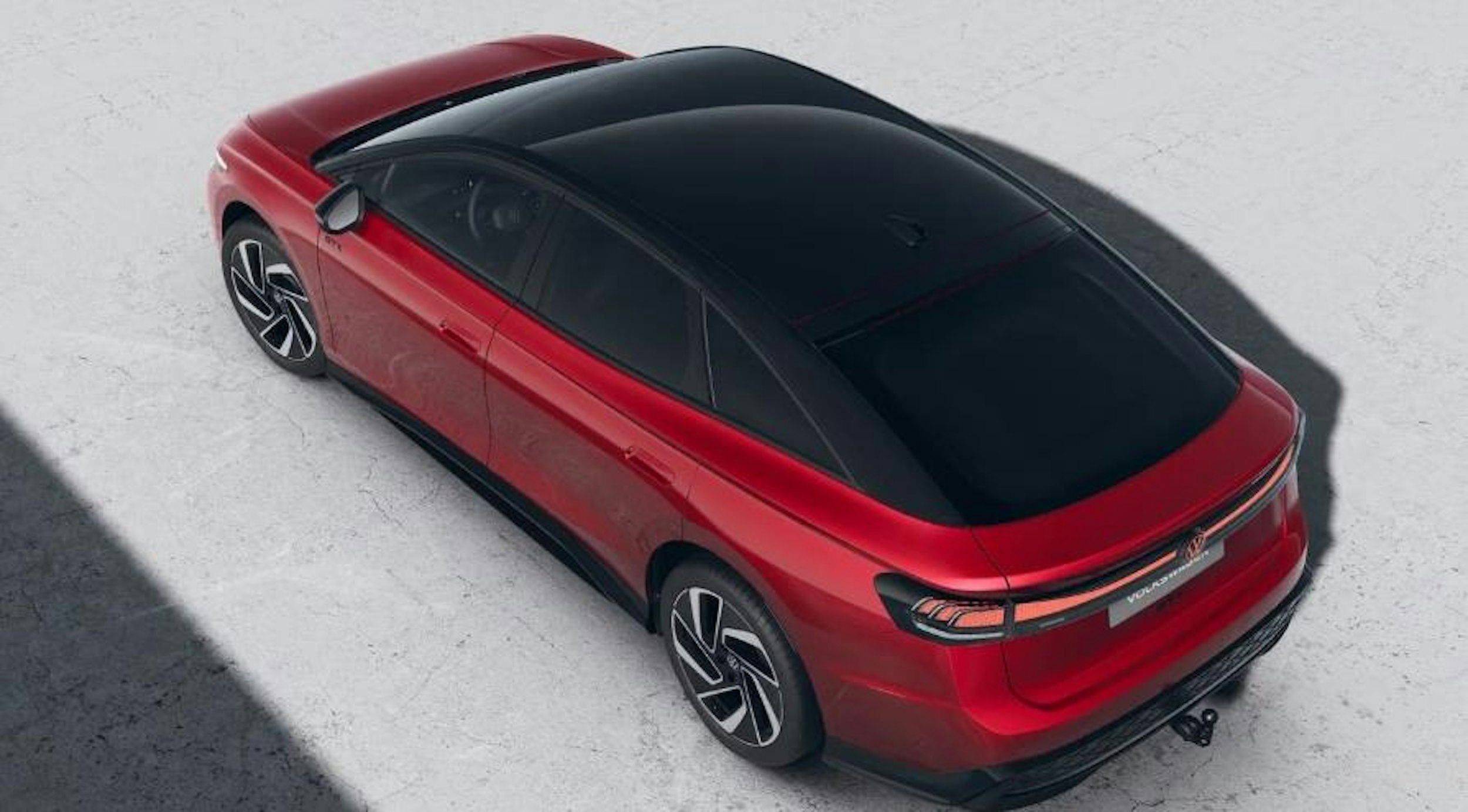 punainen Volkswagen ID.7 2025 kuva 4.