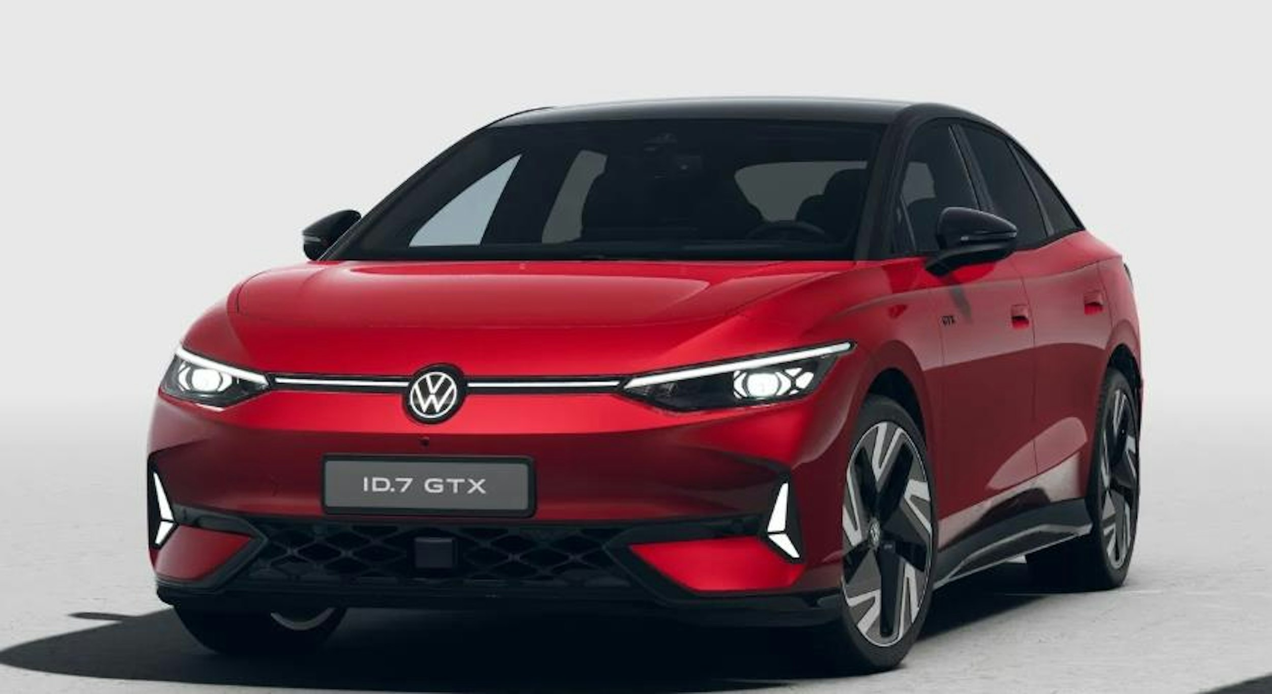 punainen Volkswagen ID.7 2025 kuva 1.