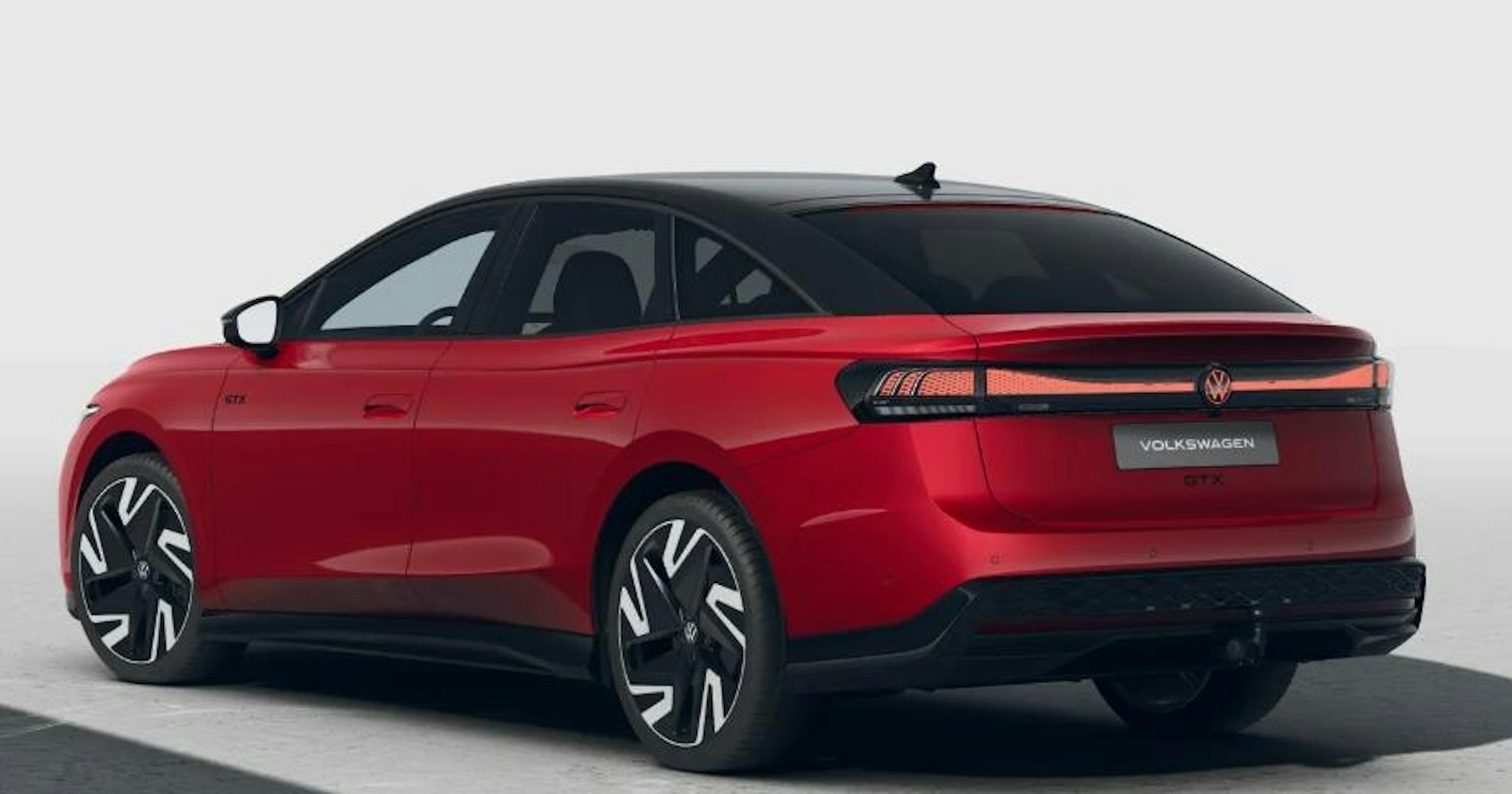 punainen Volkswagen ID.7 2025 kuva 2.