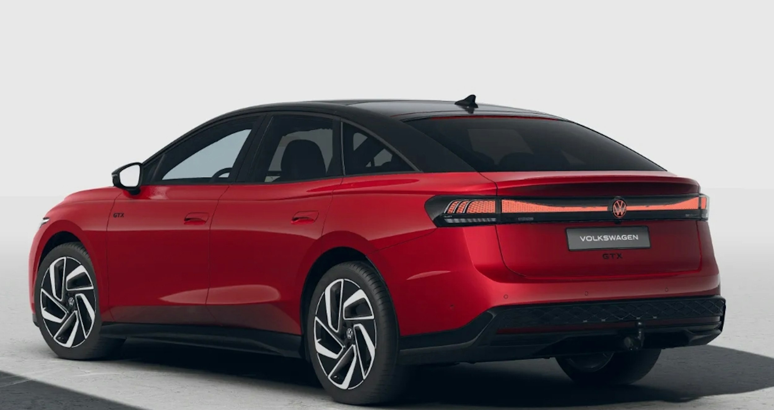 punainen Volkswagen ID.7 2025 kuva 3.