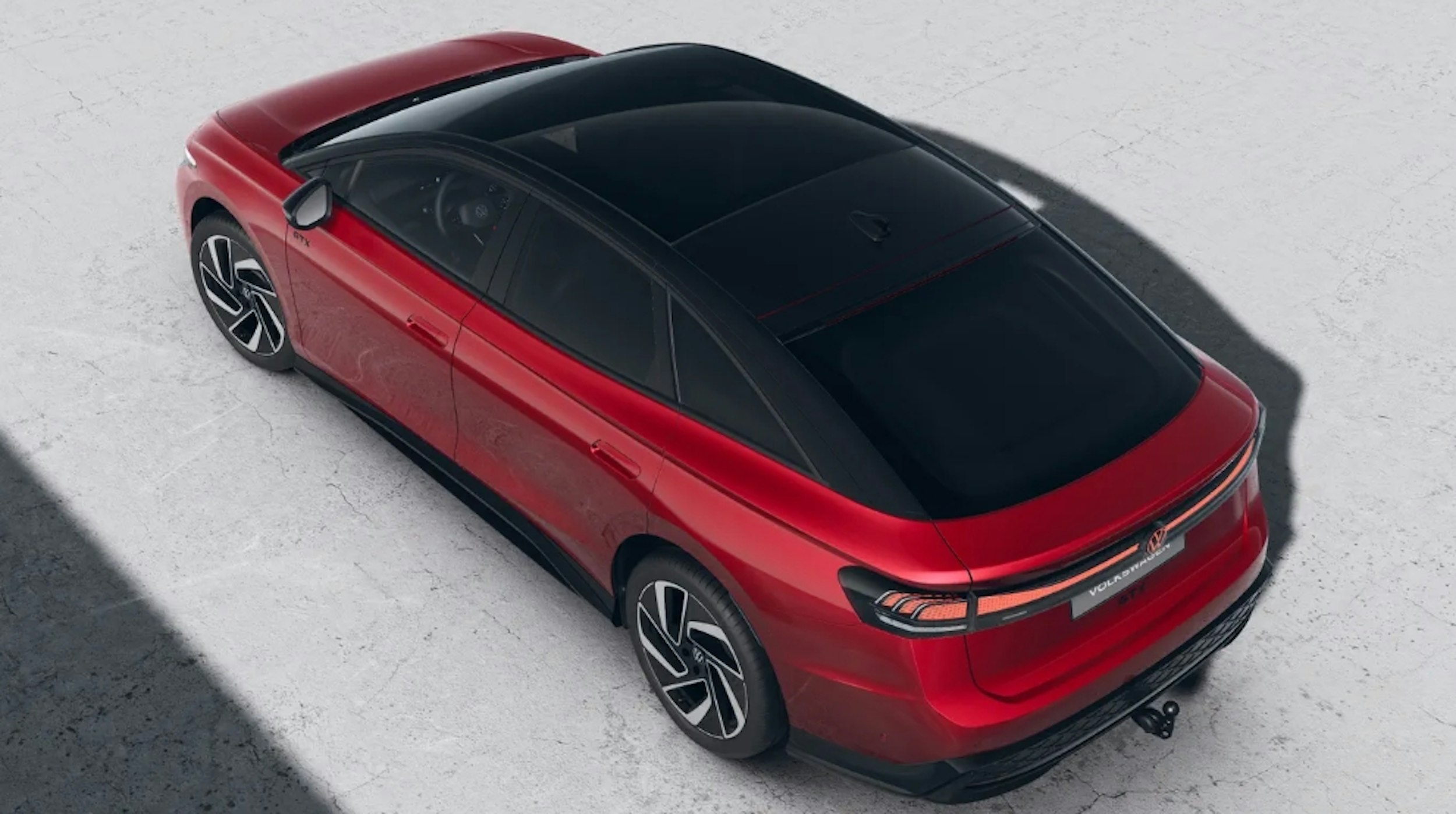 punainen Volkswagen ID.7 2025 kuva 4.