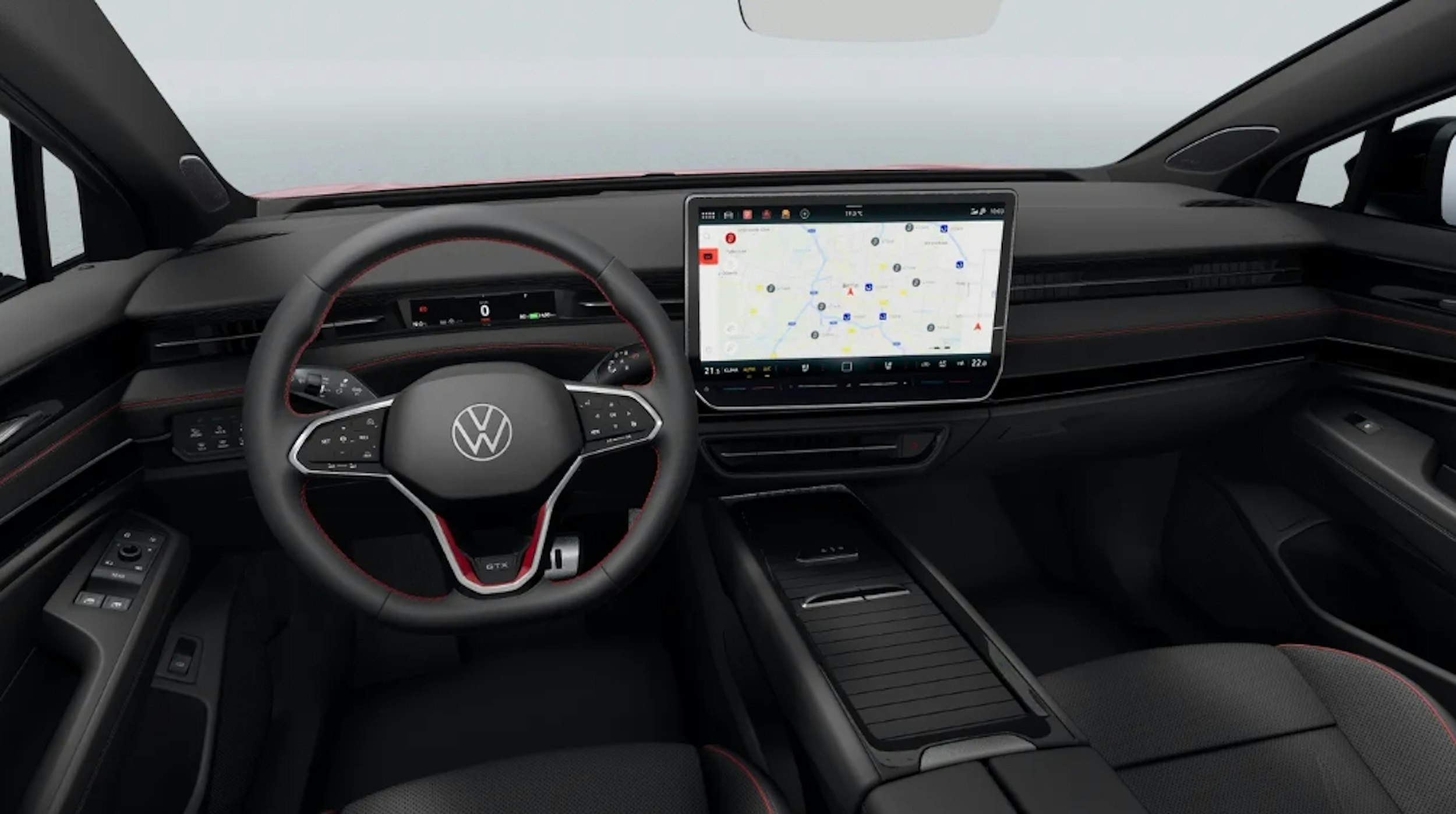 punainen Volkswagen ID.7 2025 kuva 7.