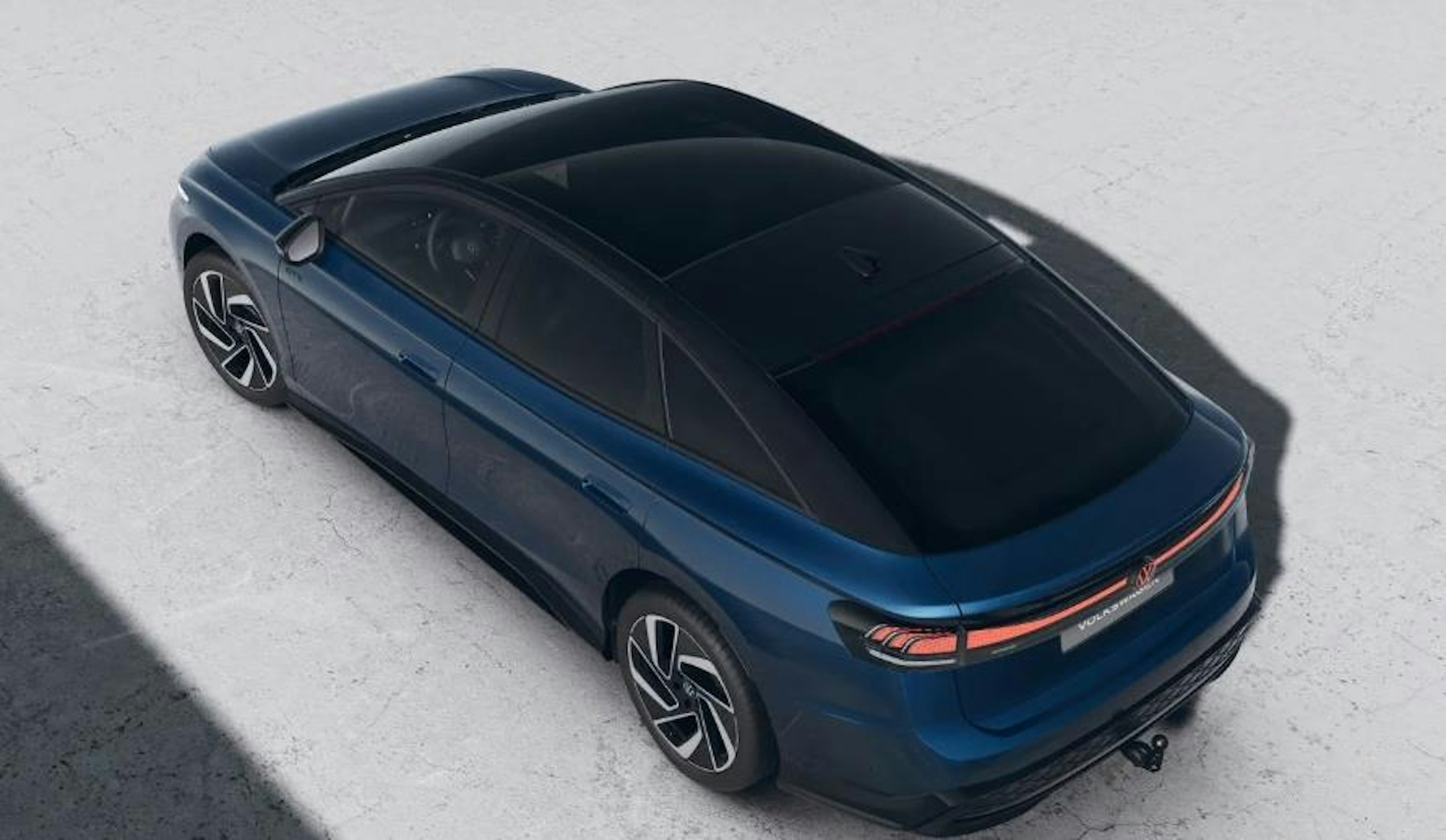 sininen Volkswagen ID.7 2025 kuva 4.