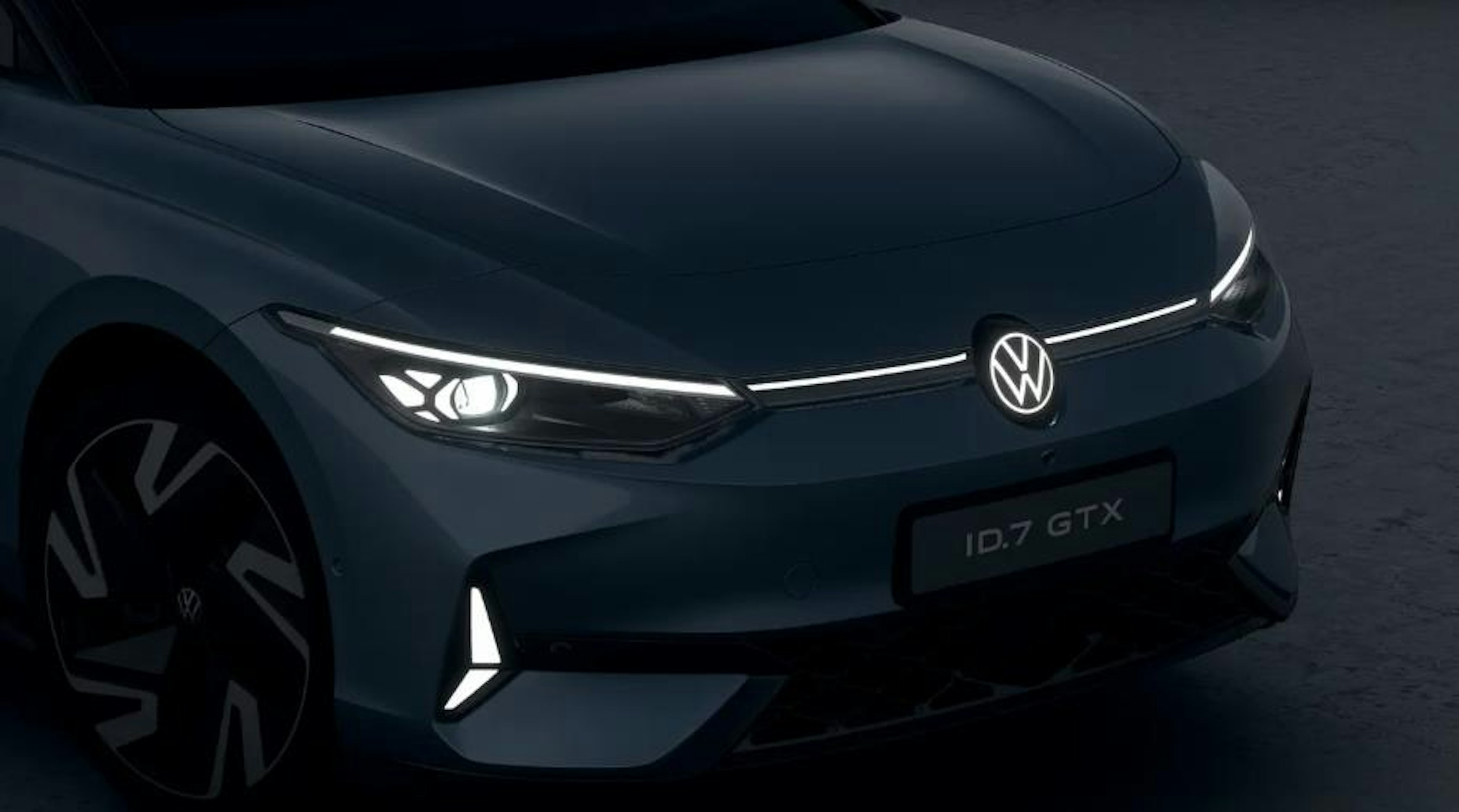 sininen Volkswagen ID.7 2025 kuva 8.