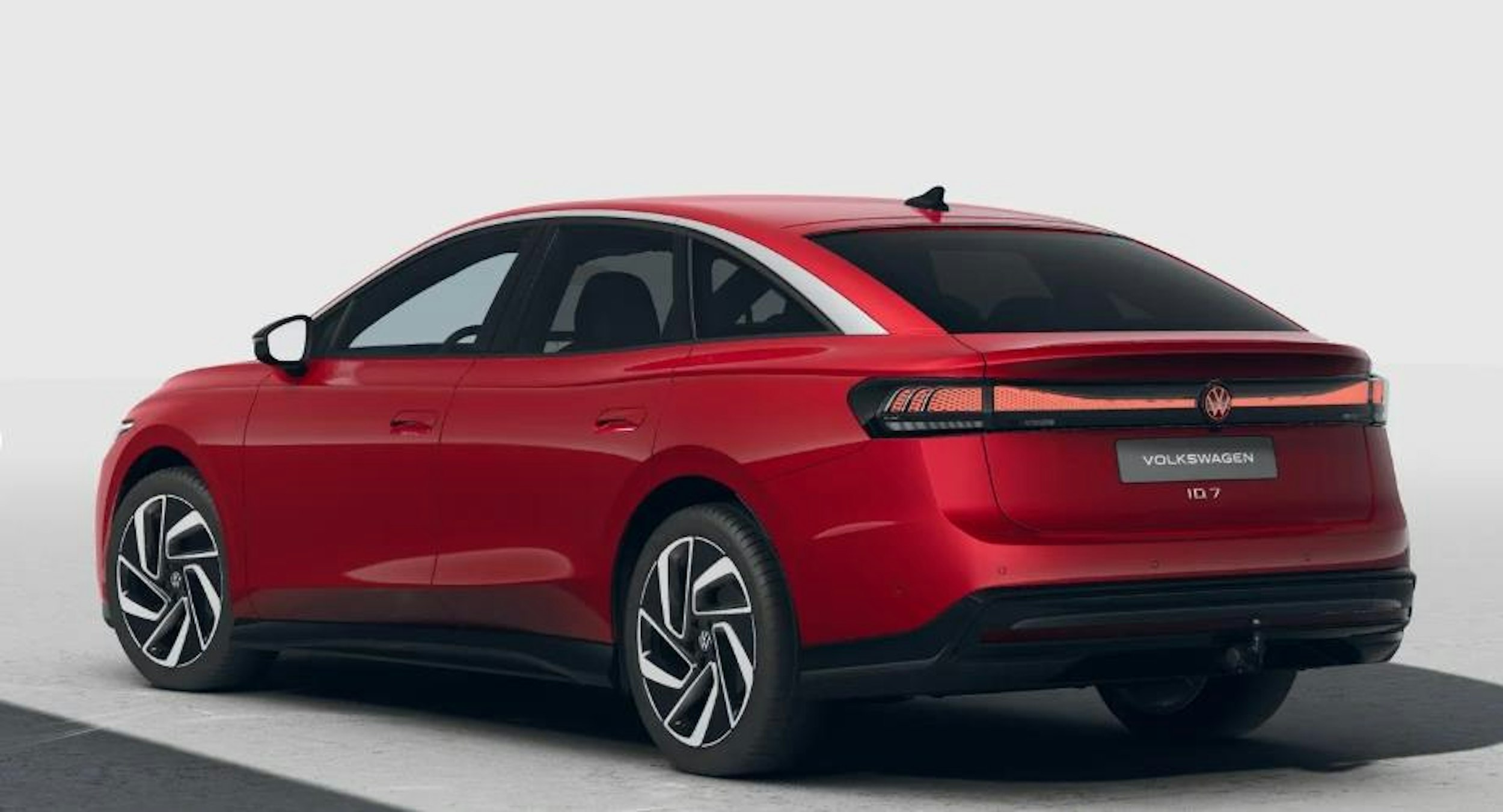 punainen Volkswagen ID.7 2025 kuva 3.