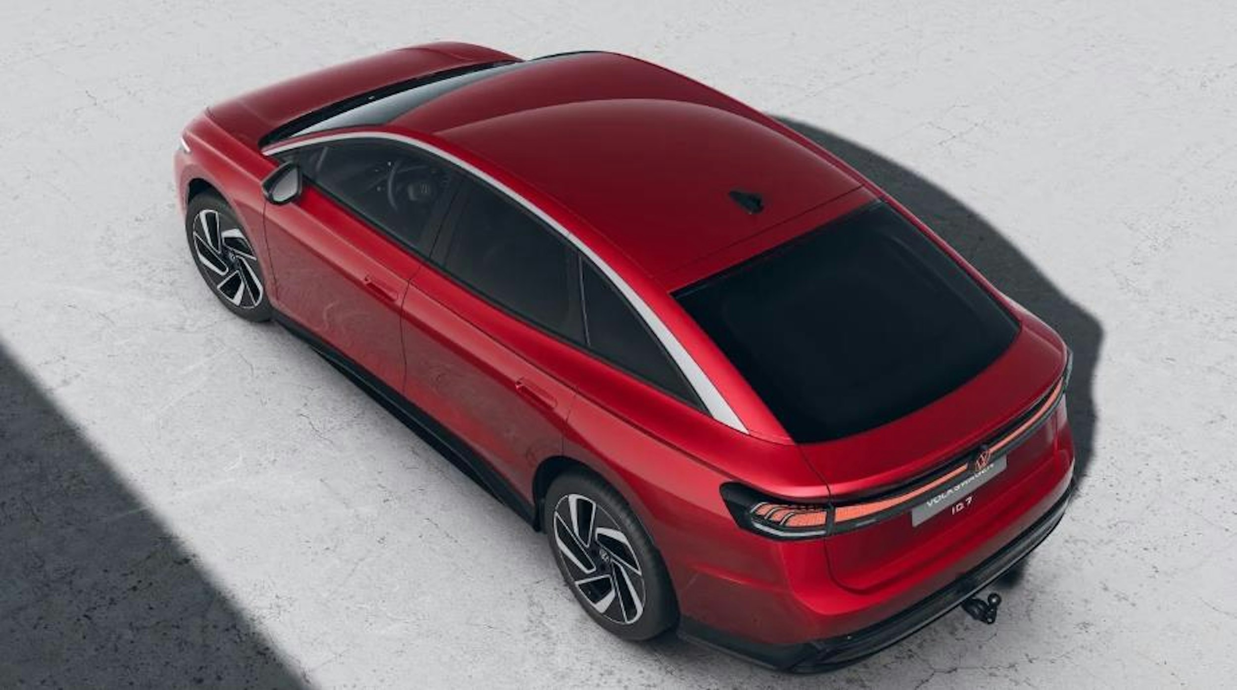 punainen Volkswagen ID.7 2025 kuva 4.