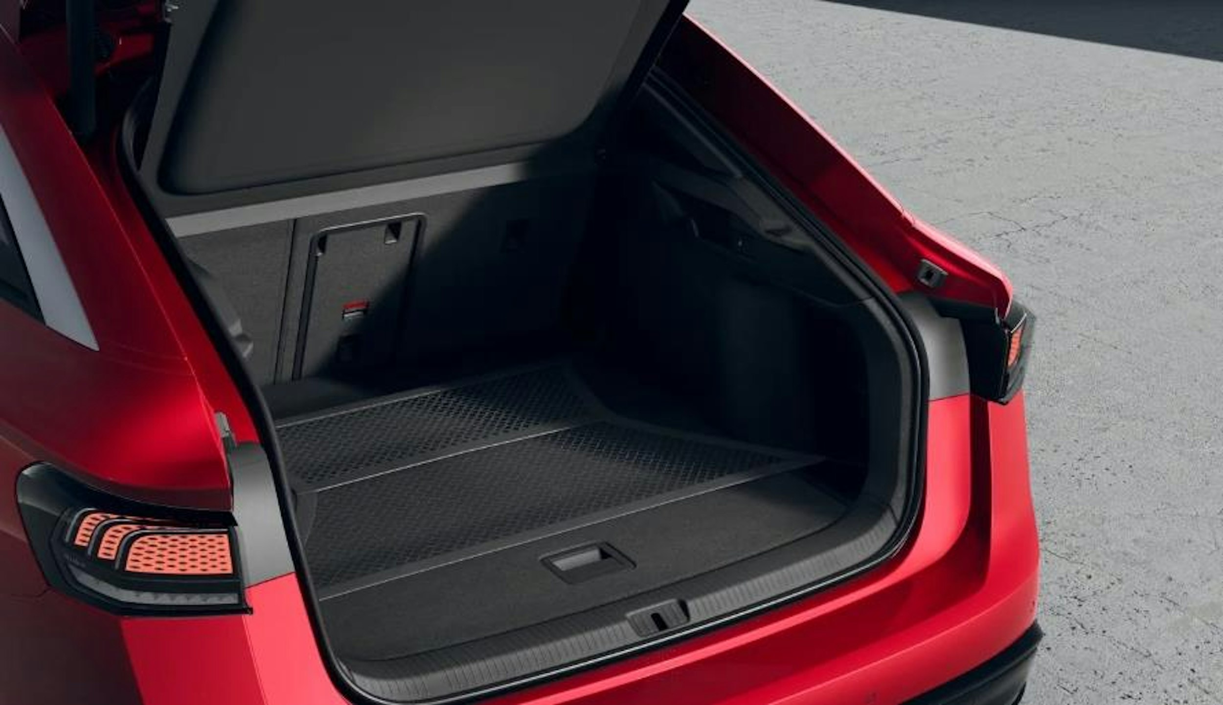 punainen Volkswagen ID.7 2025 kuva 6.