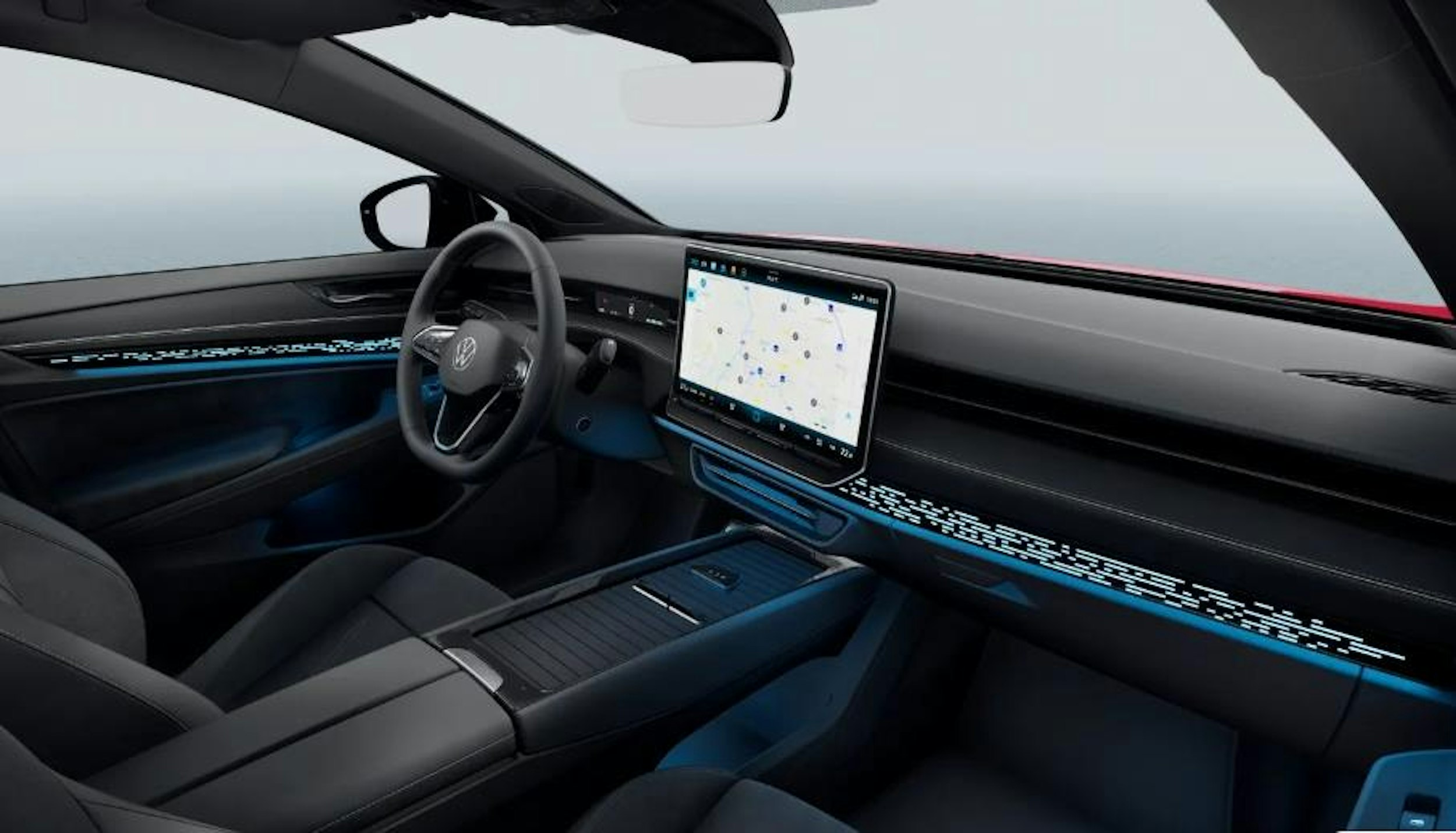 punainen Volkswagen ID.7 2025 kuva 9.